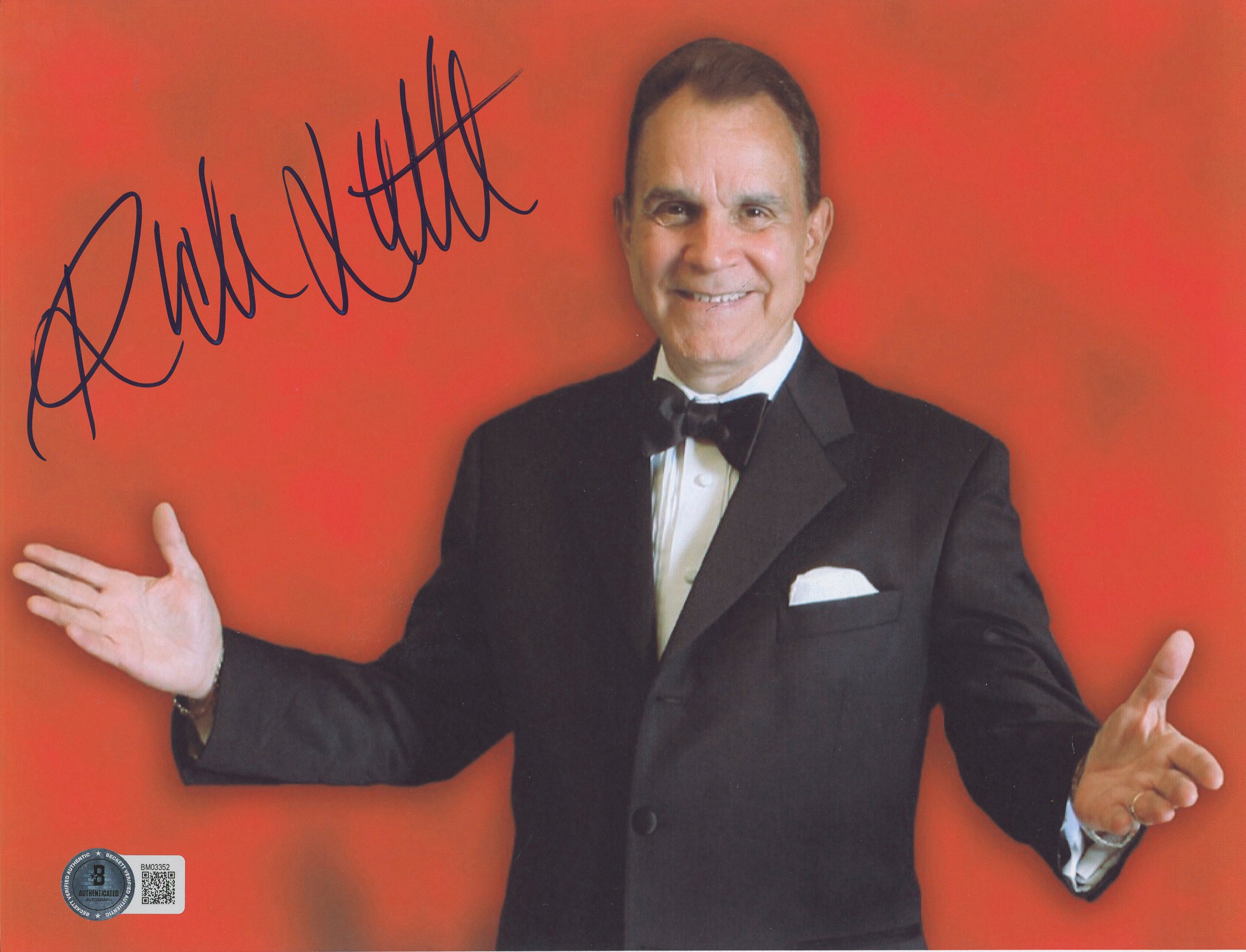 Rich Little Comedian Authentic Signed 8.5x11 Photo Autographed BAS #BM03352