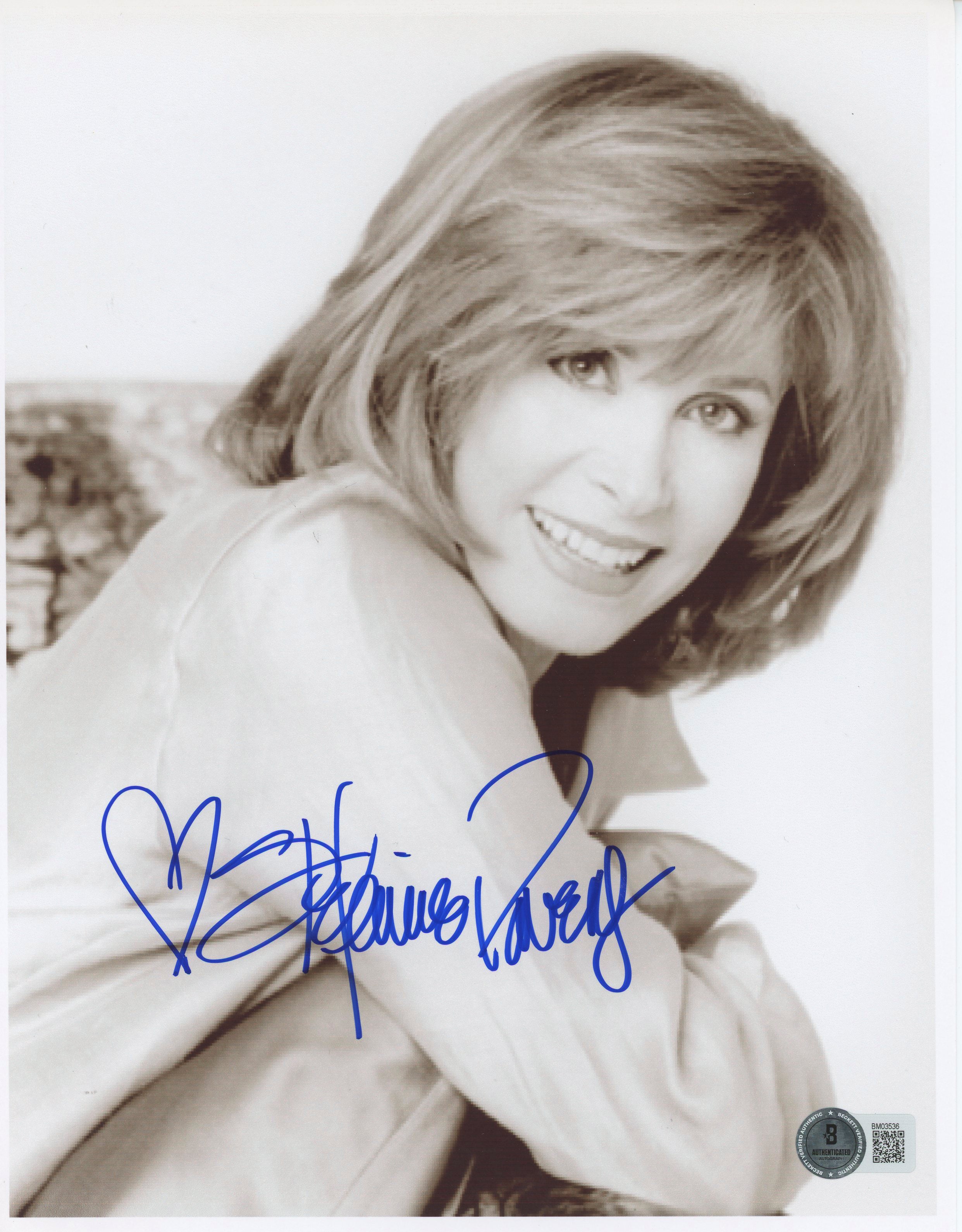 Stefanie Powers McLintock! Authentic Signed 8.5x11 Photo BAS #BM03536