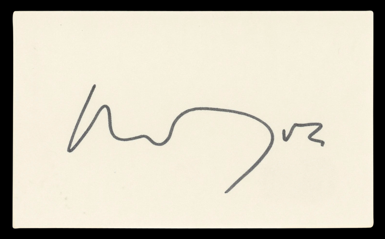 Michael York Romeo + Juliet Authentic Signed 3x5 Index Card BAS #BL96740