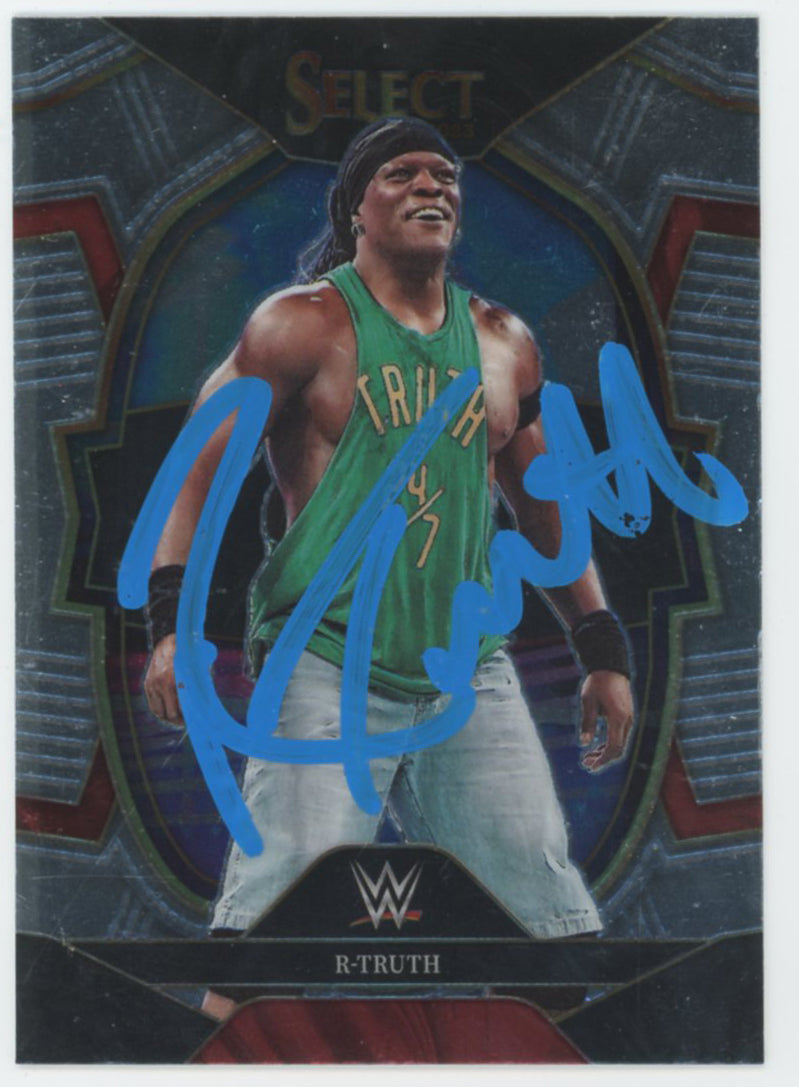 R-Truth WWE Authentic Signed 2023 Panini Select #40 Card BAS #BS86893