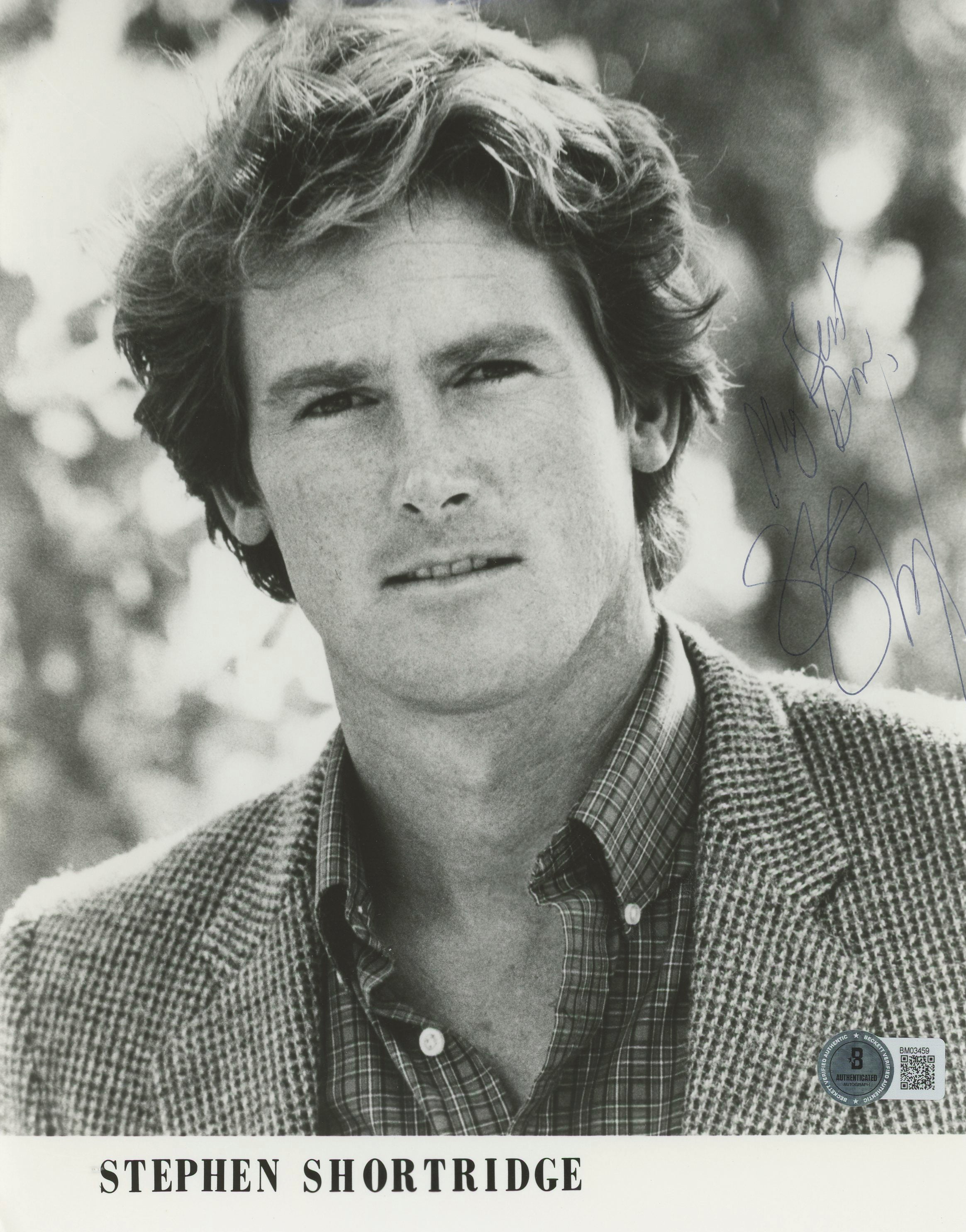 Stephen Shortridge Say Anything "My Best" Signed 8x10 Photo BAS #BM03459