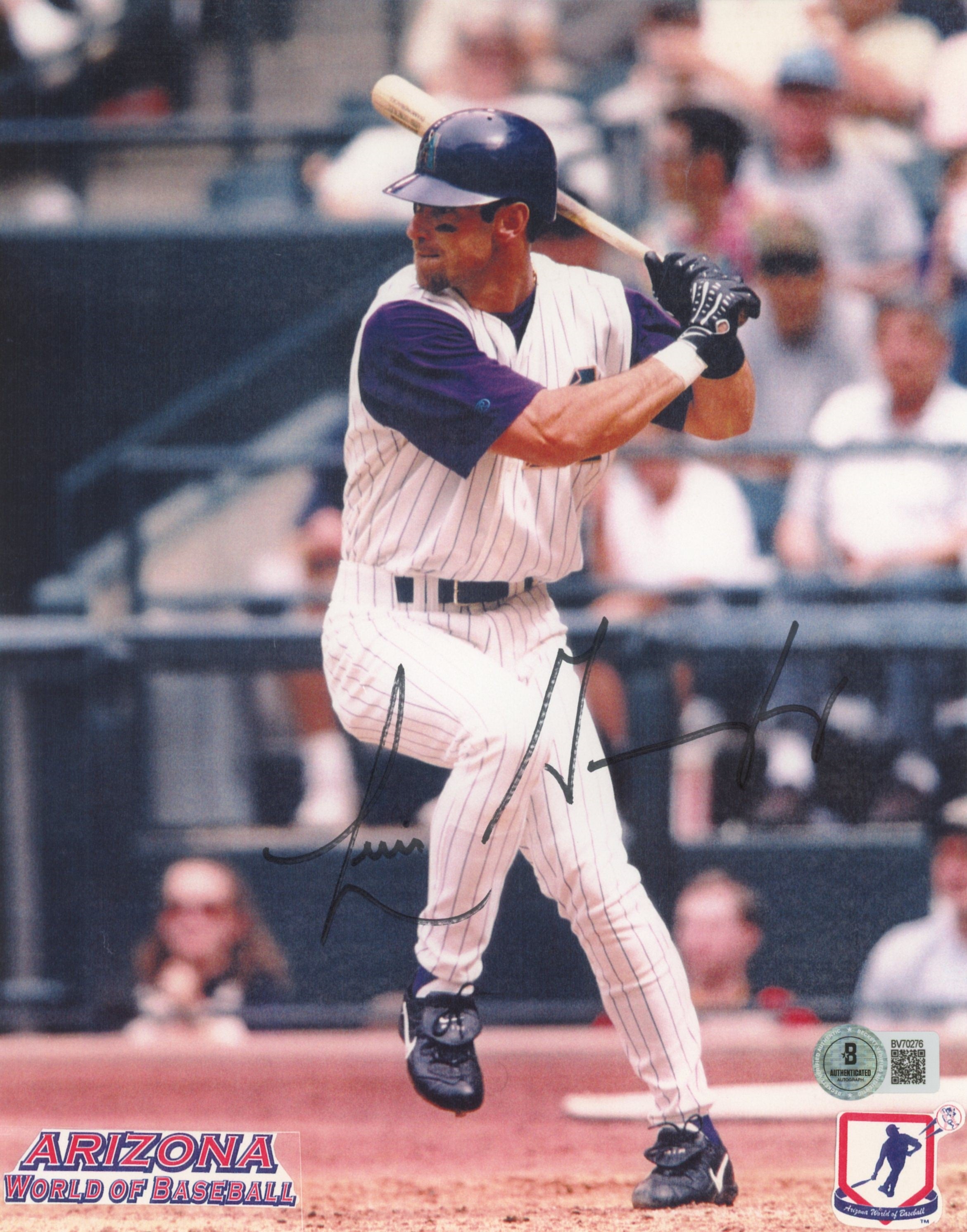 D-Backs Luis Gonzalez Authentic Signed 8x10 Photo Autographed BAS #BV70276