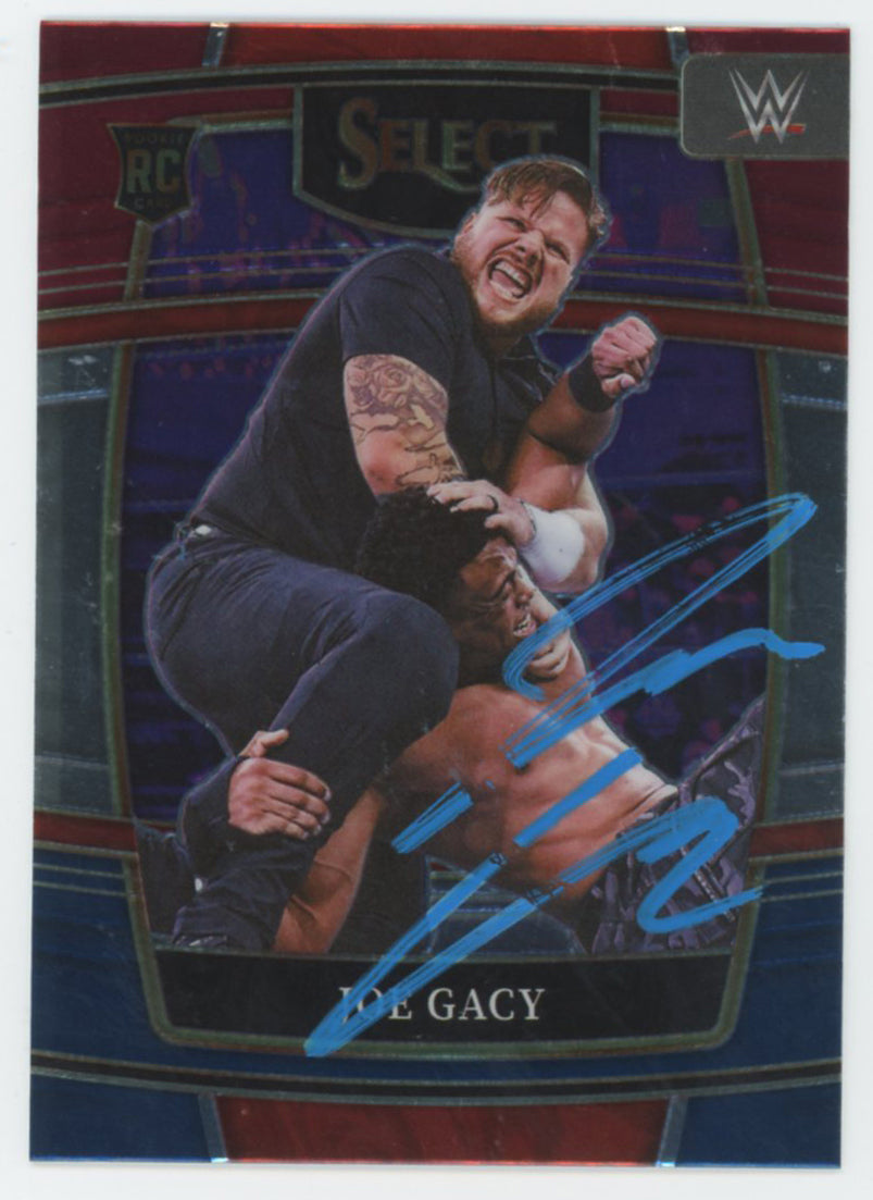 WWE Joe Gacy Authentic Signed 2022 Panini Select #61 Rookie Card BAS #BS86791