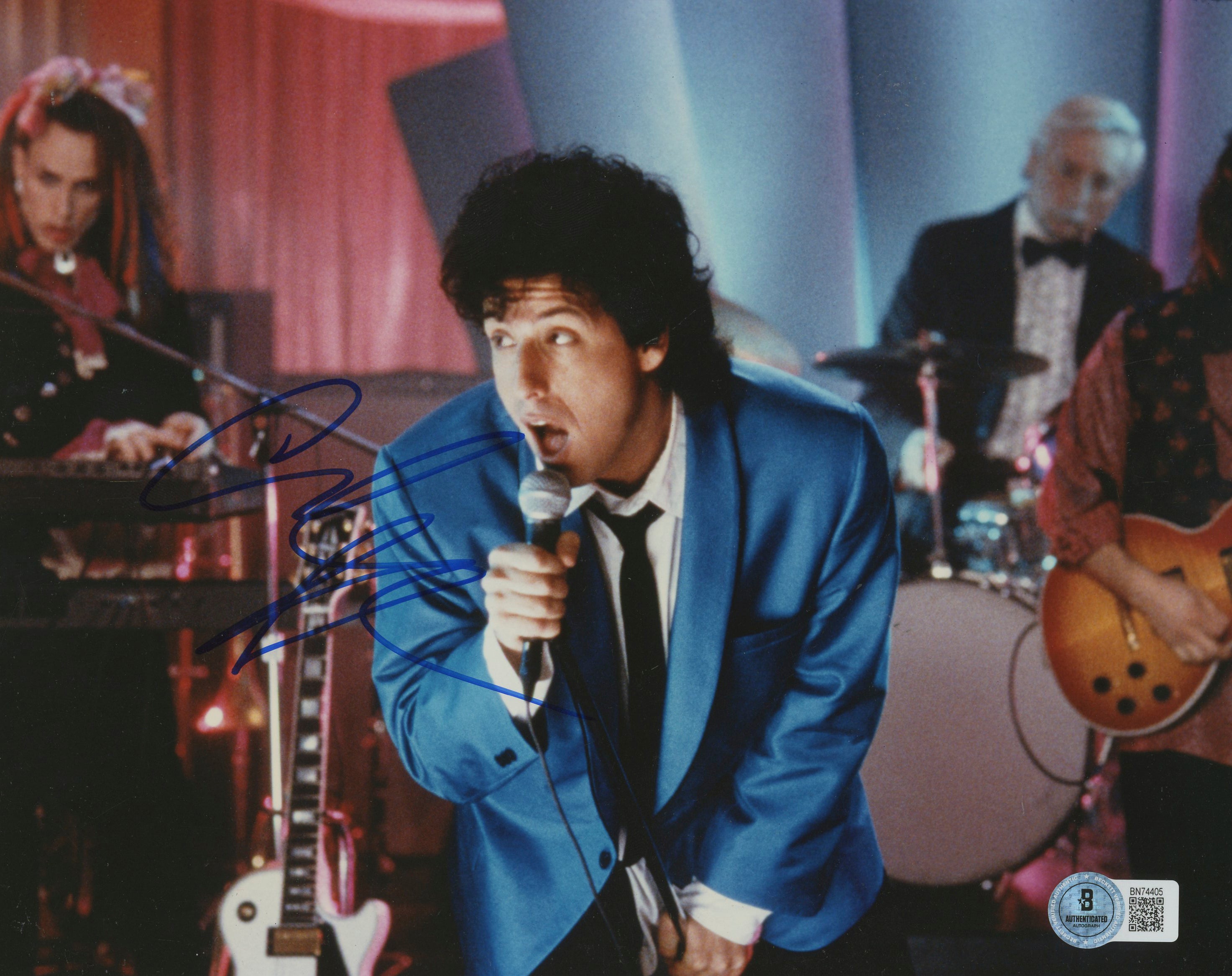 Adam Sandler The Wedding Singer Authentic Signed 8x10 Photo BAS #BN74405