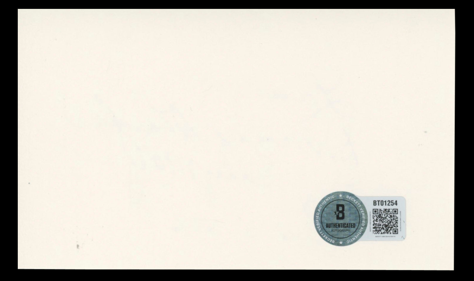 Donna Douglas The Beverly Hillbillies Love, Elly May Authentic Signed 3x5 Index Card BAS #BT01254