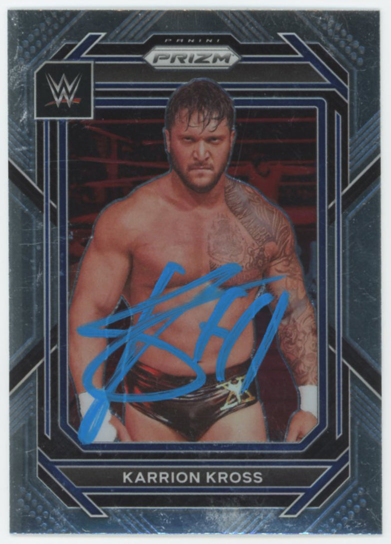 Karrion Kross WWE Authentic Signed 2023 Panini Prizm #108 Card BAS #BS86734