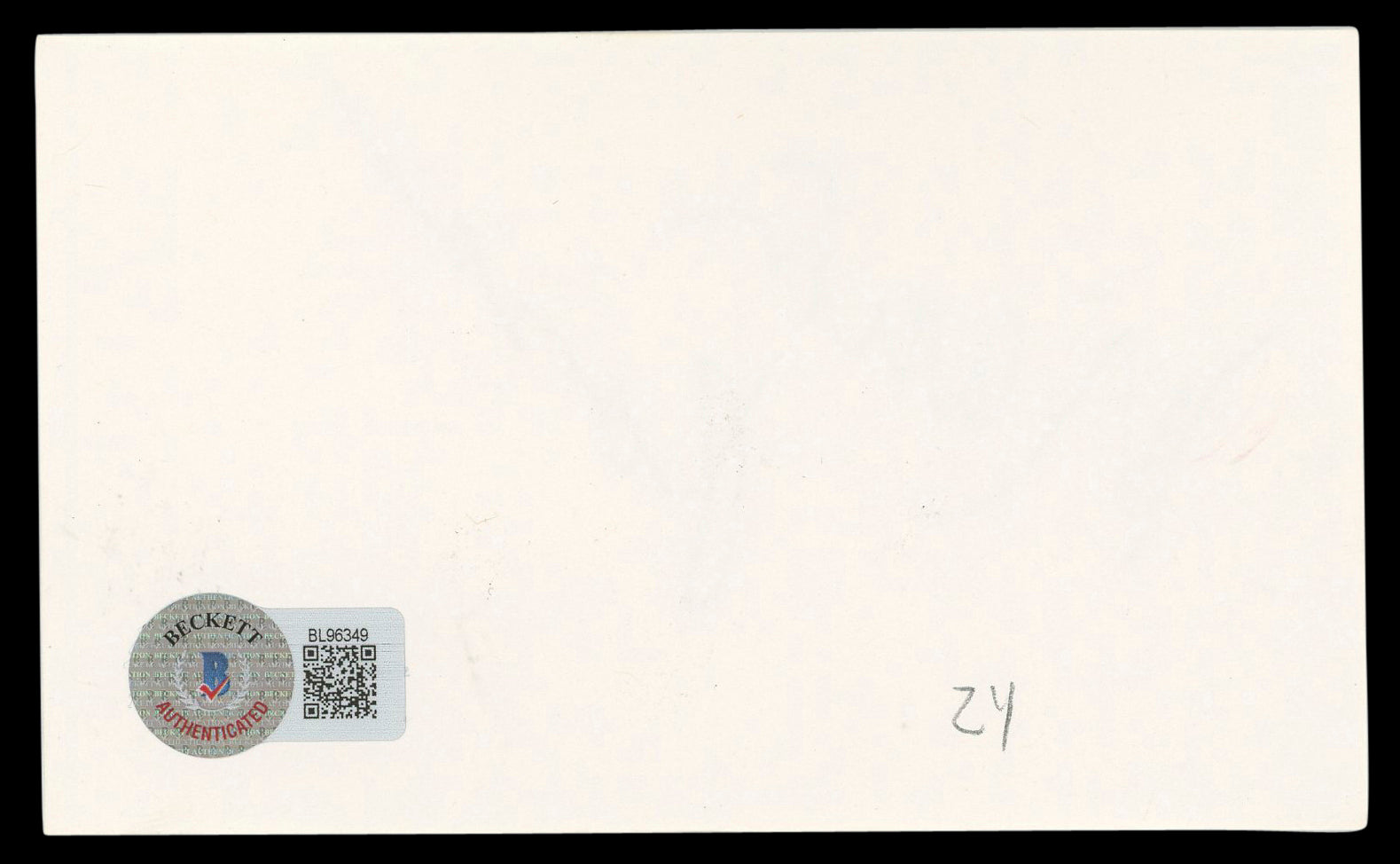 Marion Ross Happy Days Authentic Signed 3x5 Index Card Autographed BAS #BL96349