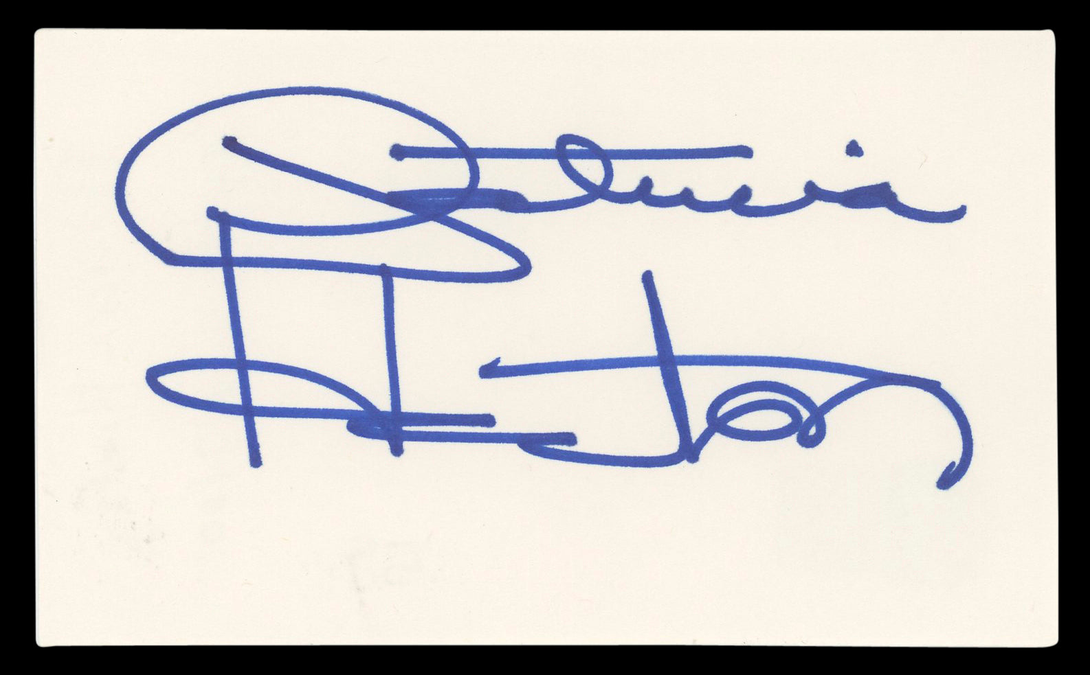 Patricia Heaton Everybody Loves Raymond Signed 3x5 Index Card BAS #BL96352
