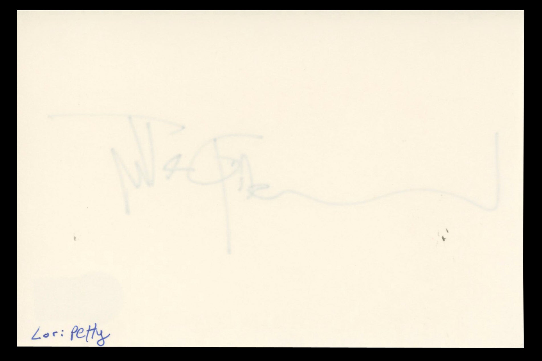 Lori Petty A League Of Their Own Authentic Signed 4x6 Index Card BAS #BS86312