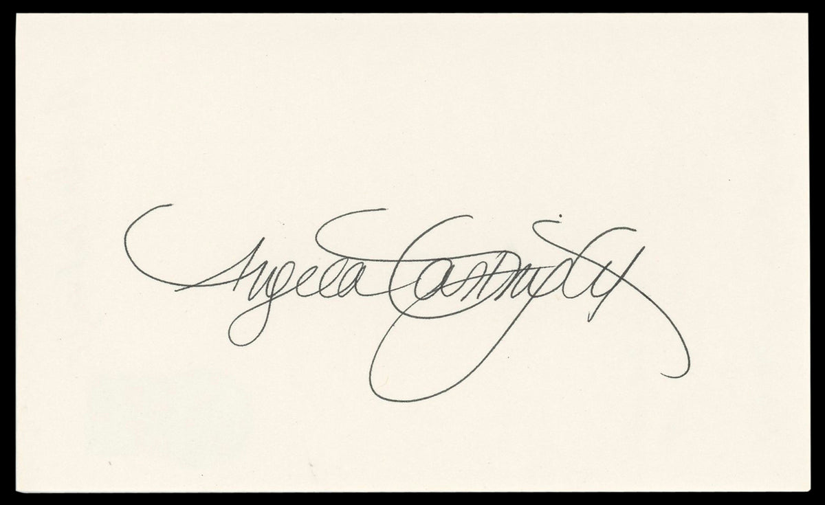Angela Cartwright The Danny Thomas Show Signed 3x5 Index Card BAS #BM57067