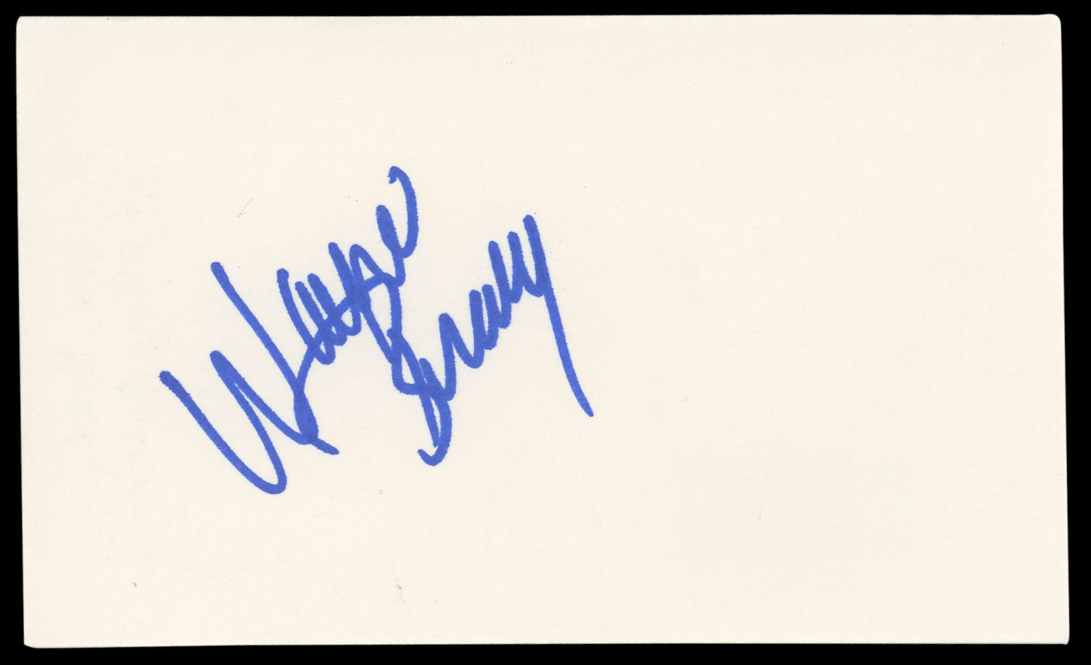 Wayne Brady How I Met Your Mother Signed 3x5 Index Card Autographed BAS #AD70429