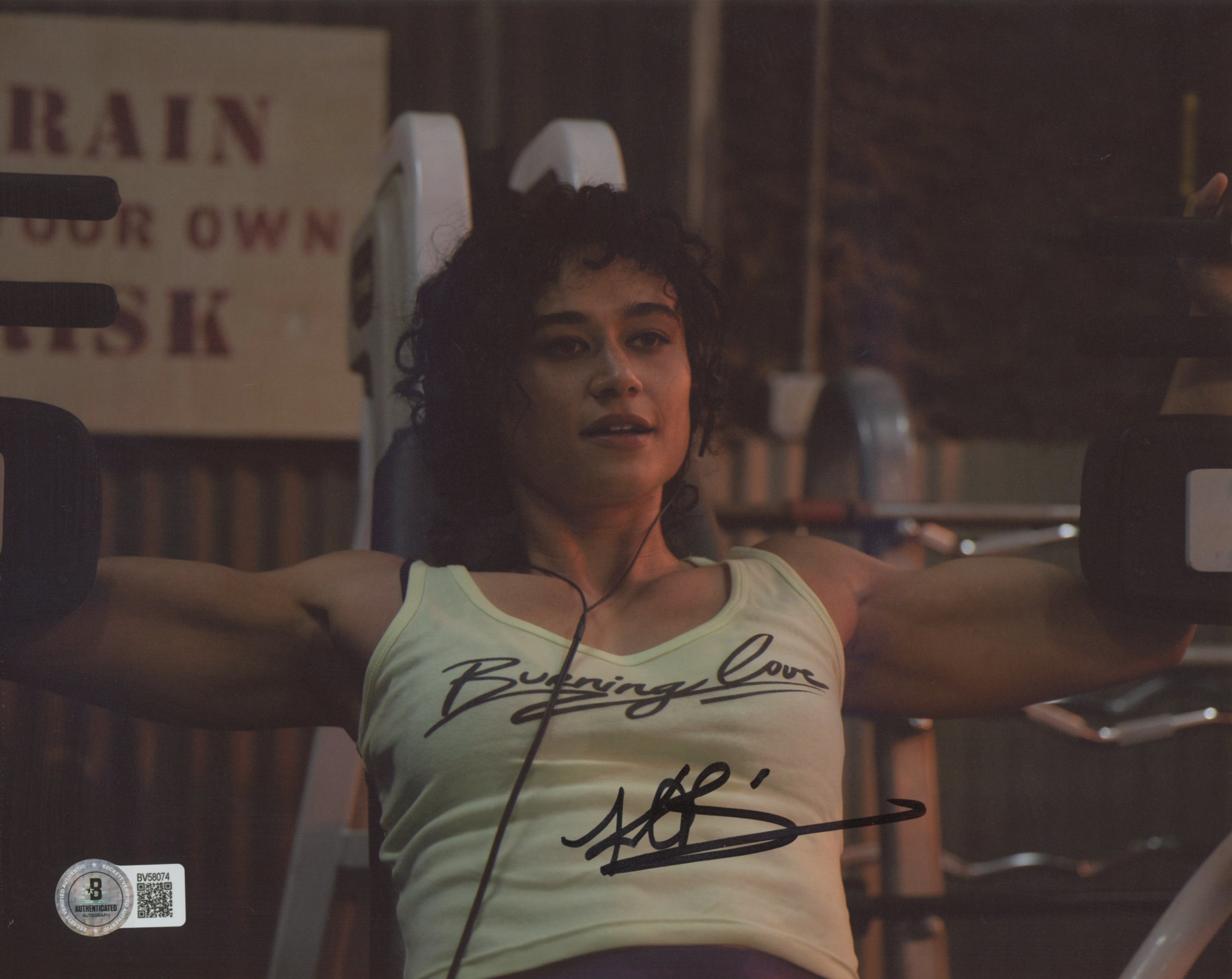 Katy O'Brian Love Lies Bleeding Authentic Signed 8x10 Photo BAS #BV58074