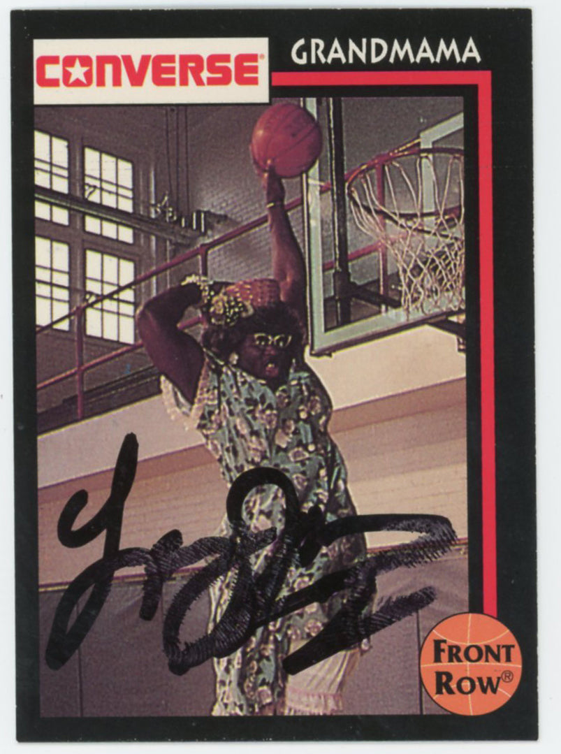 Larry Johnson Hornets Authentic Signed 1993 Converse #G2 Card BAS #BS86722