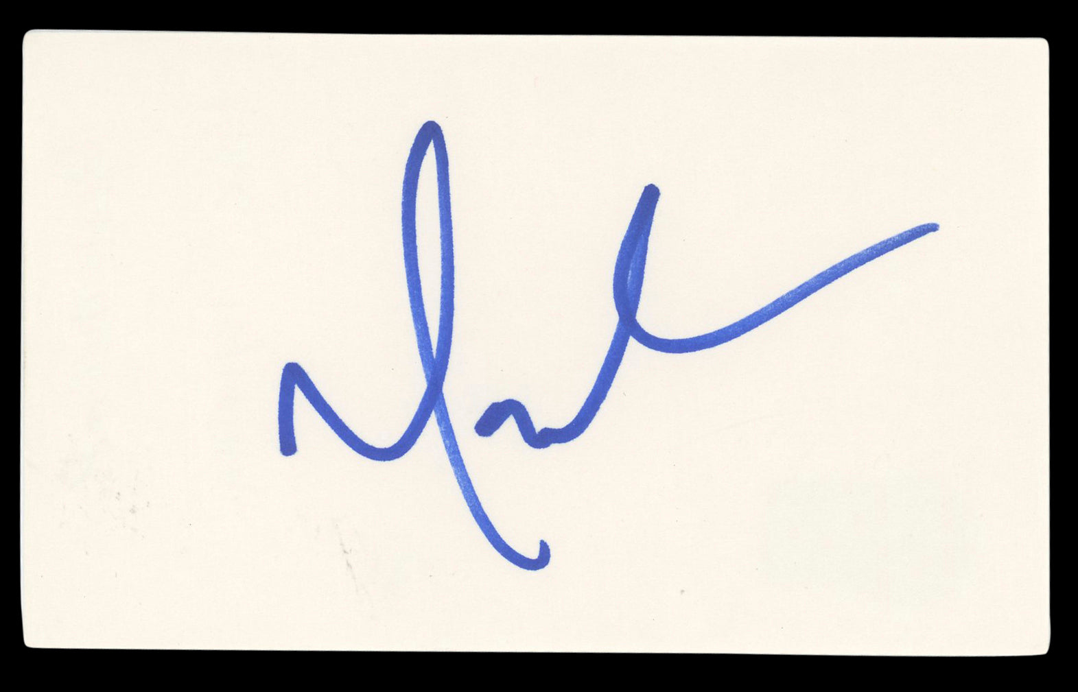 Mark McGrath Sugar Ray Authentic Signed 3x5 Index Card Autographed BAS #BL96380