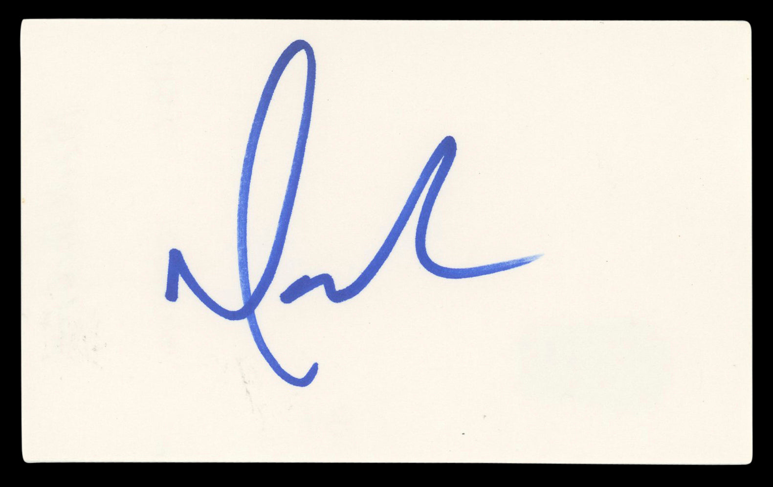 Mark McGrath Sugar Ray Authentic Signed 3x5 Index Card Autographed BAS #BL96381