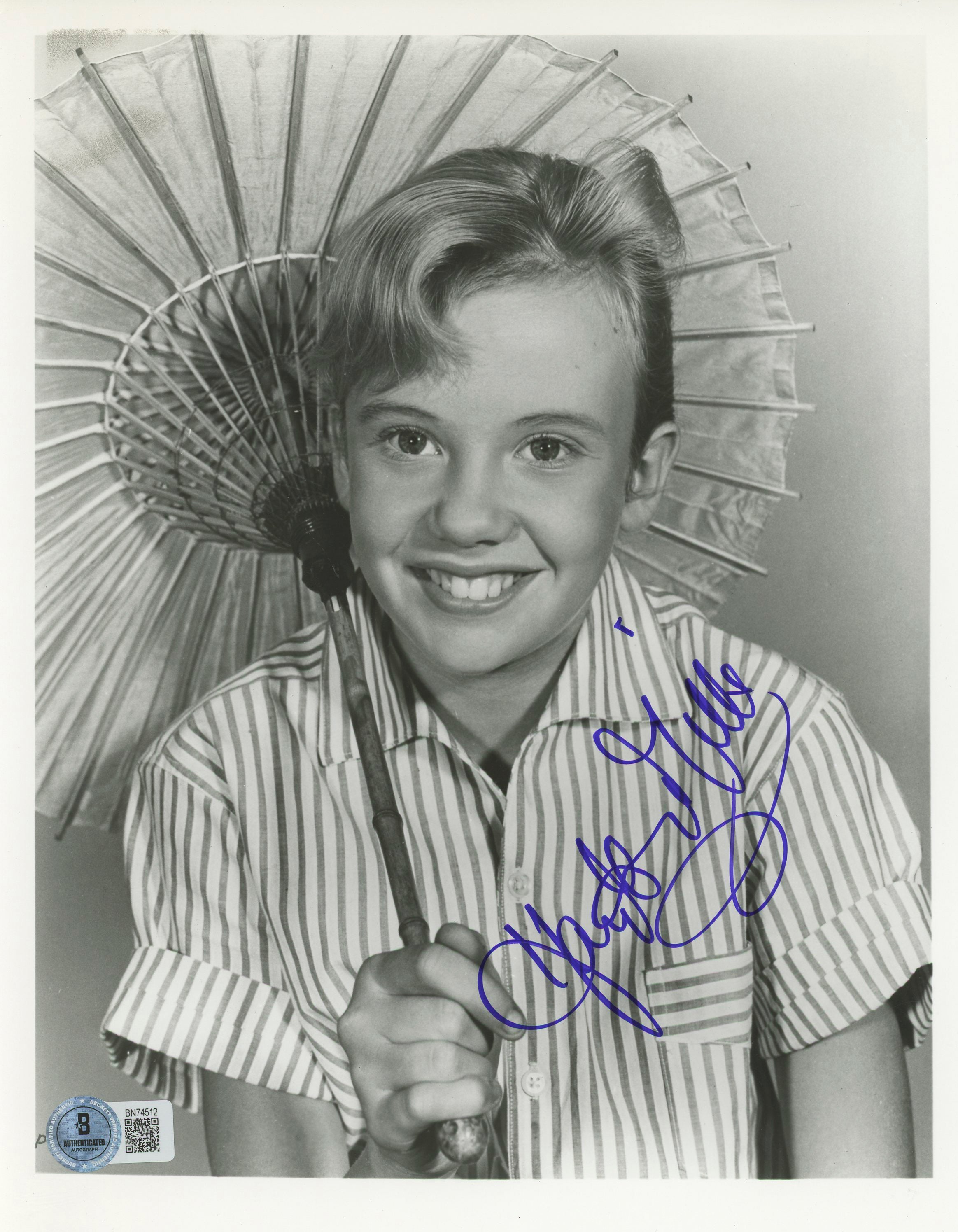 Hayley Mills That Darn Cat! Authentic Signed 8x10 Photo Autographed BAS #BN74512