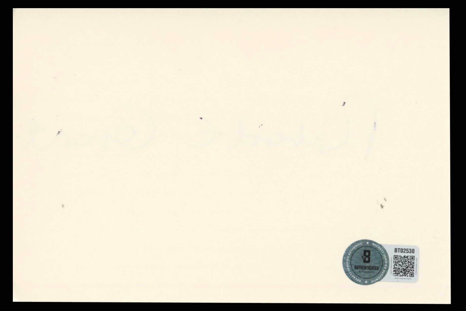 Richard E. Grant Can You Ever Forgive Me? Signed 4x6 Index Card BAS #BT02530