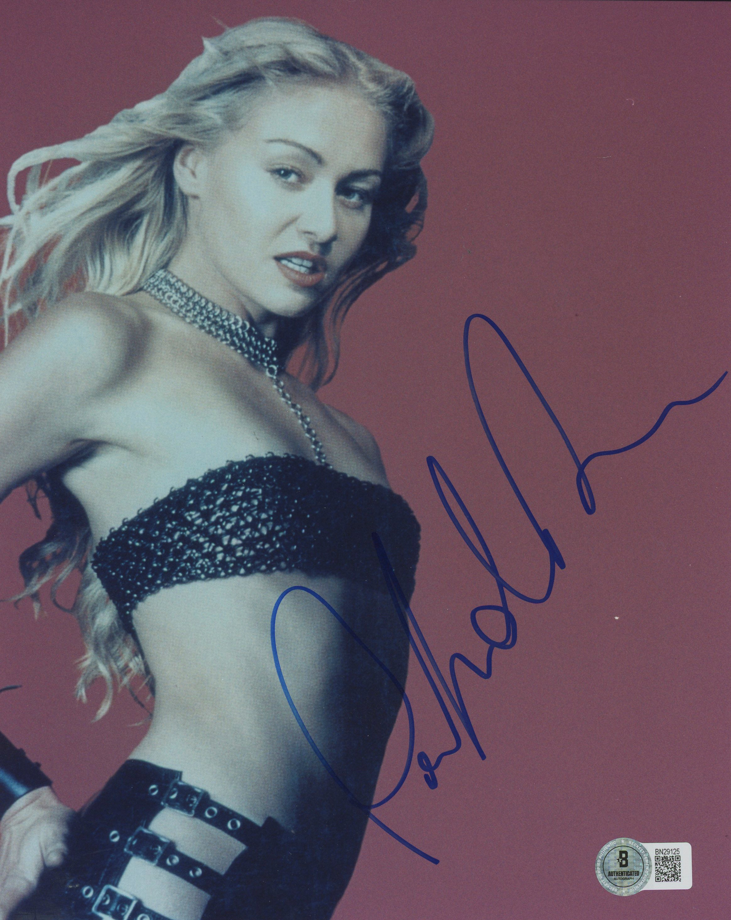 Portia de Rossi Ally McBeal Authentic Signed 8x10 Photo Autographed BAS #BN29125