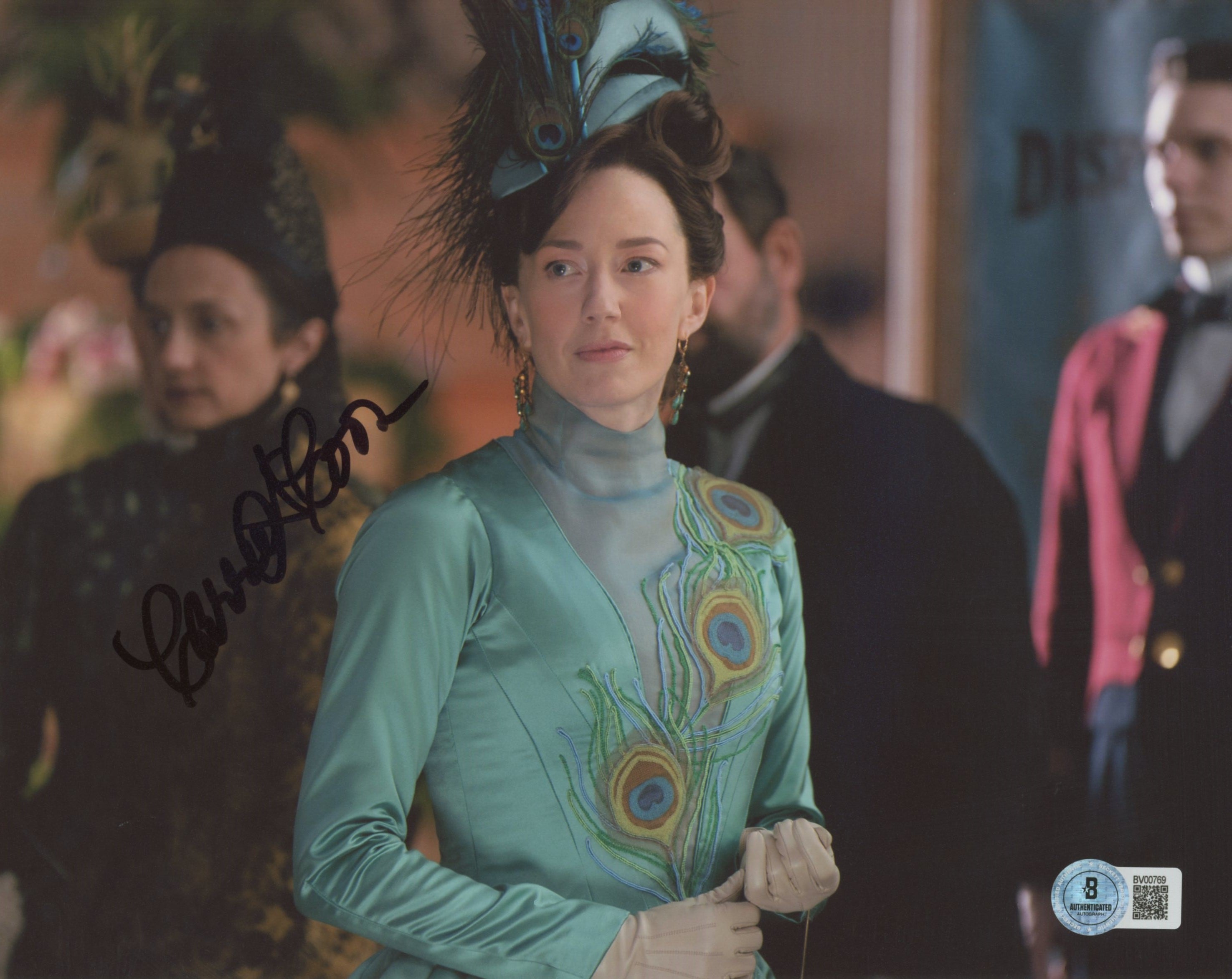 Carrie Coon The Gilded Age Authentic Signed 8x10 Photo Autographed BAS #BV00769