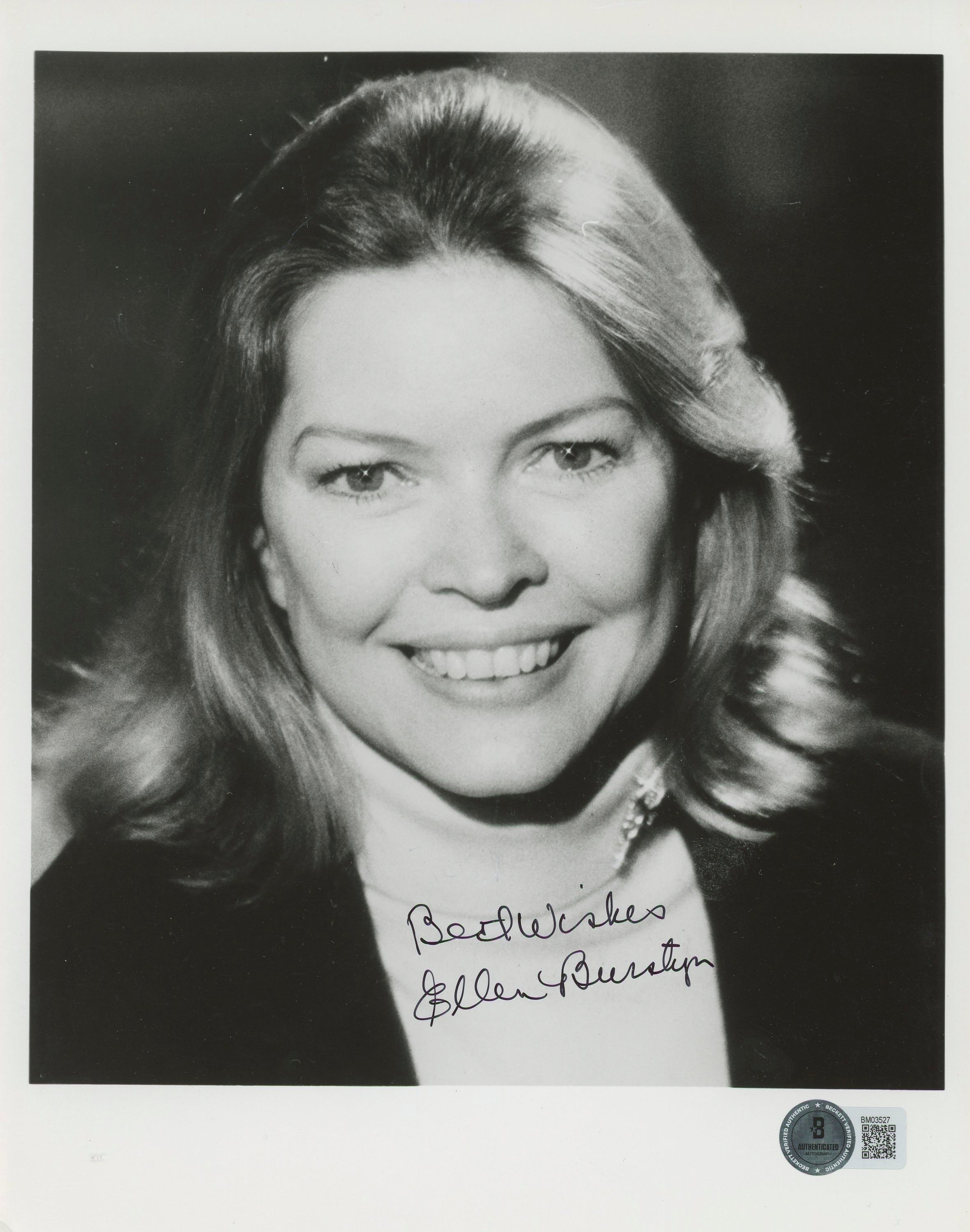 Ellen Burstyn Requiem for a Dream "Best Wishes" Signed 8x10 Photo BAS #BM03527
