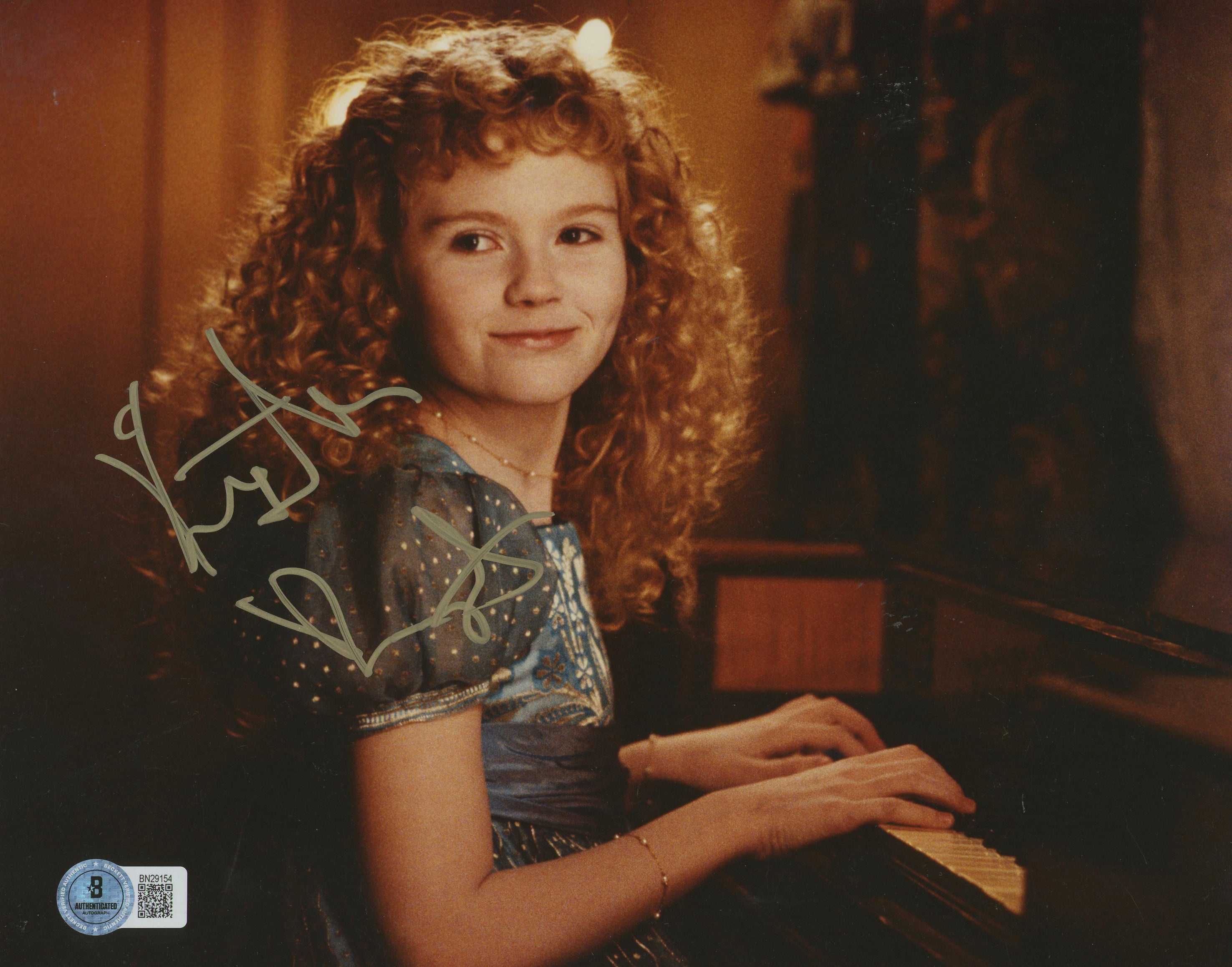 Kirsten Dunst Interview with the Vampire Signed 8x10 Photo BAS #BN29154