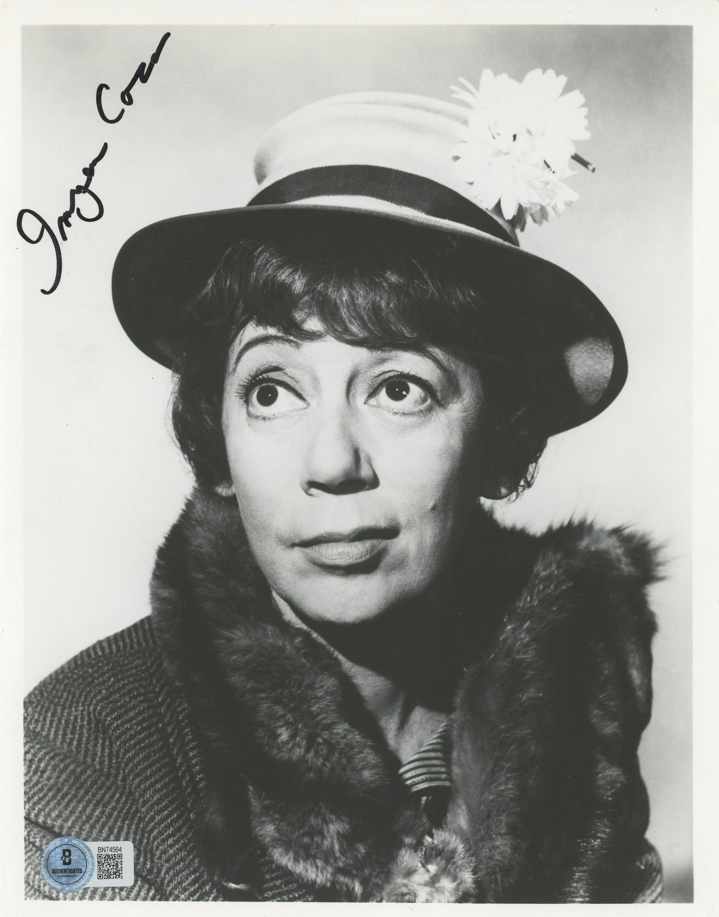 Imogene Coca Grindl Authentic Signed 8x10 Photo Autographed BAS #BN74564