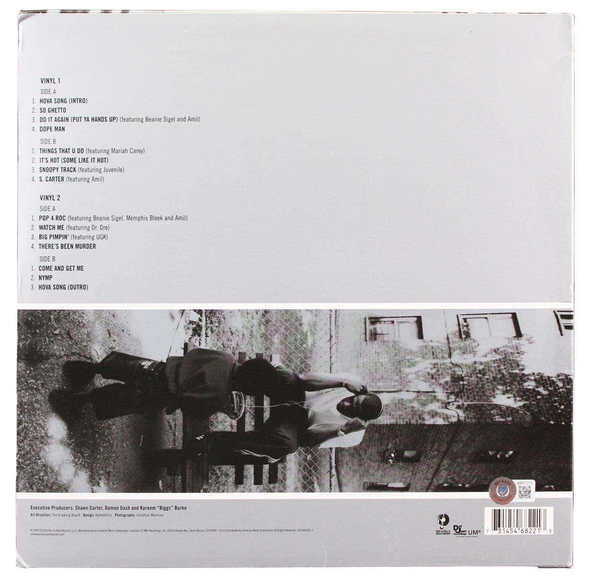 Jay-Z Signed Vol. 3... Life and Times of S. Carter Album W/ Vinyl BAS #AB87370