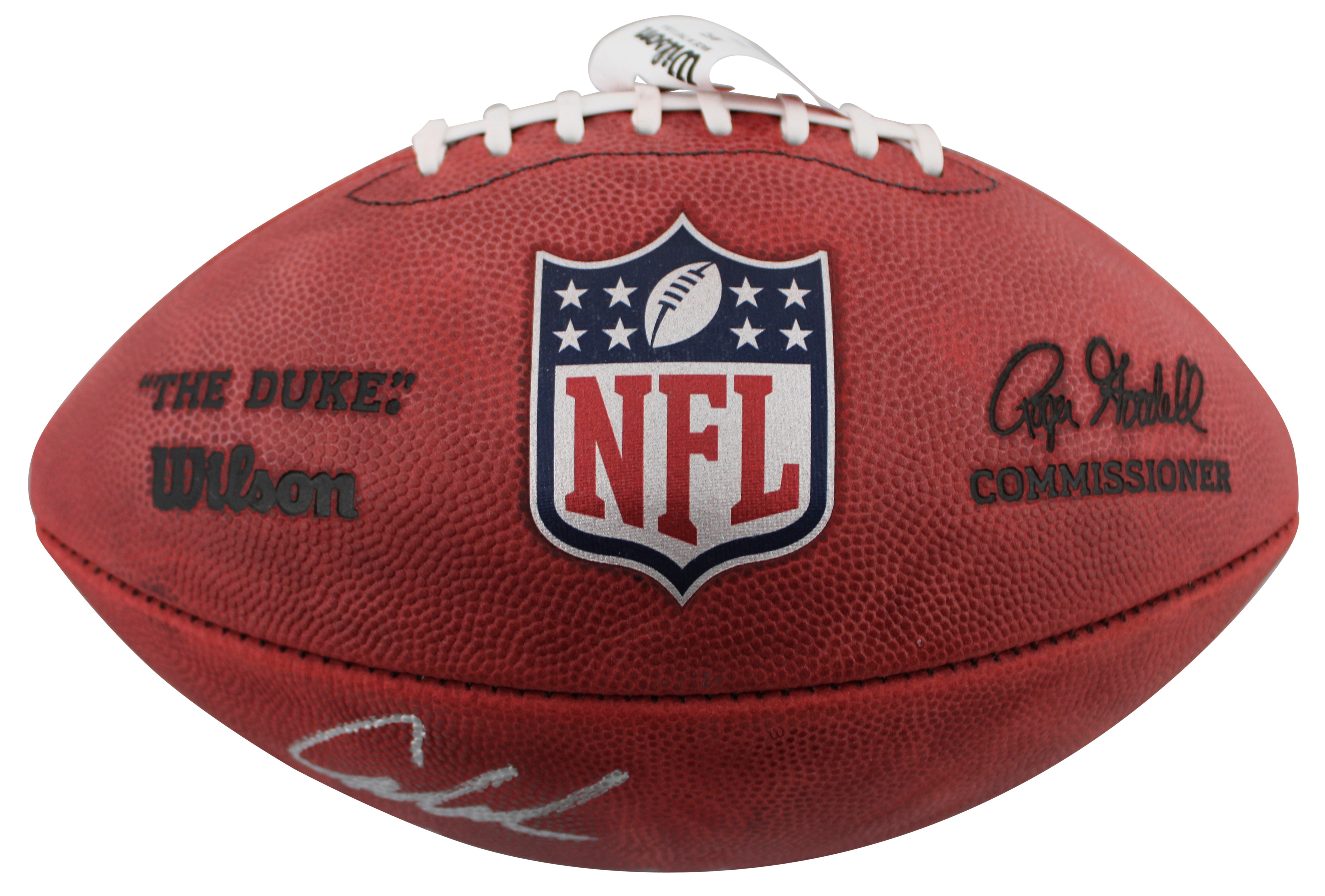 Bears Caleb Williams Signed Official Wilson "The Duke" Nfl Football BAS #BQ98531