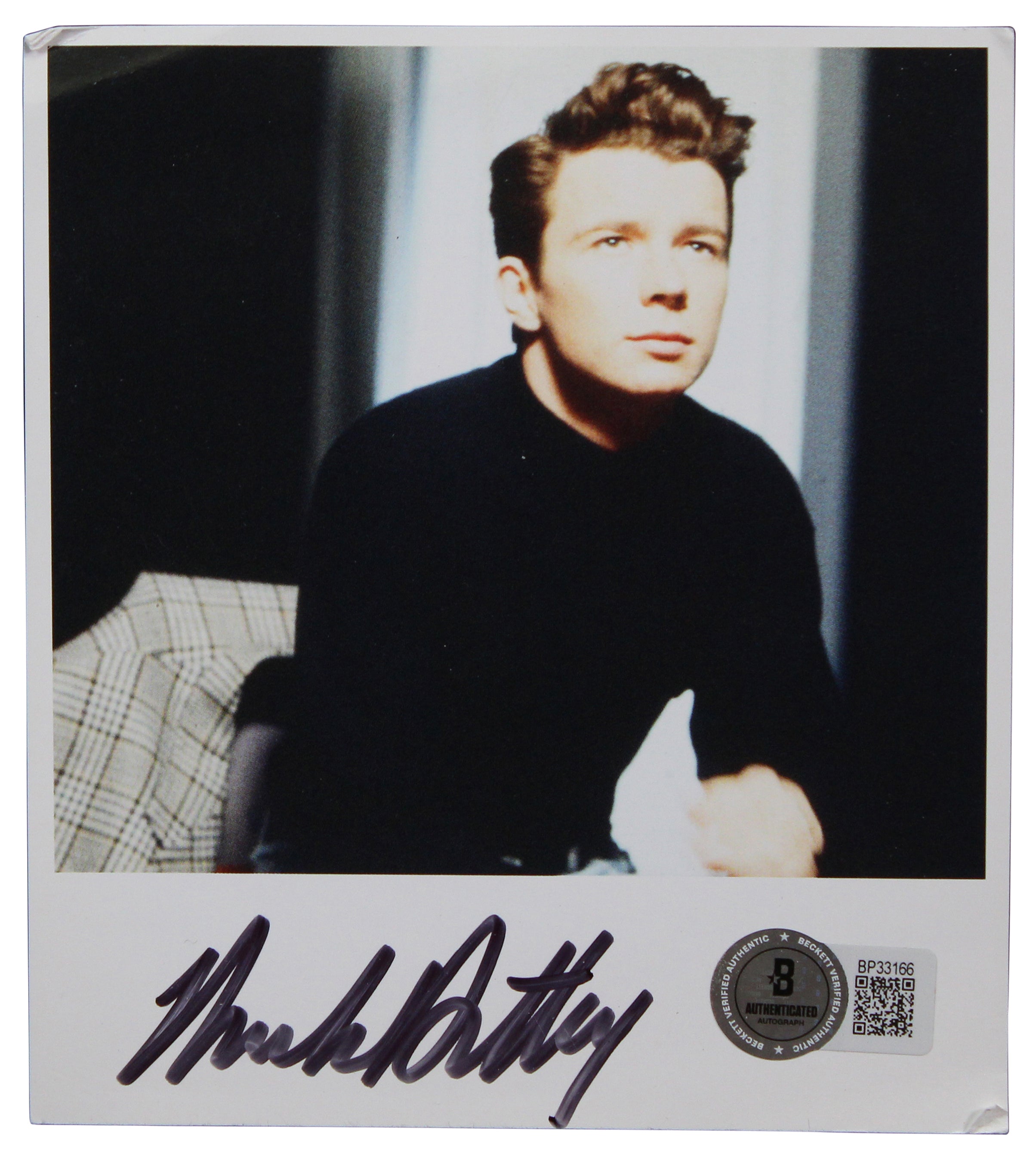 Rick Astley Signed Whenever You Need Somebody CD Insert w/ Disk BAS #BP33166