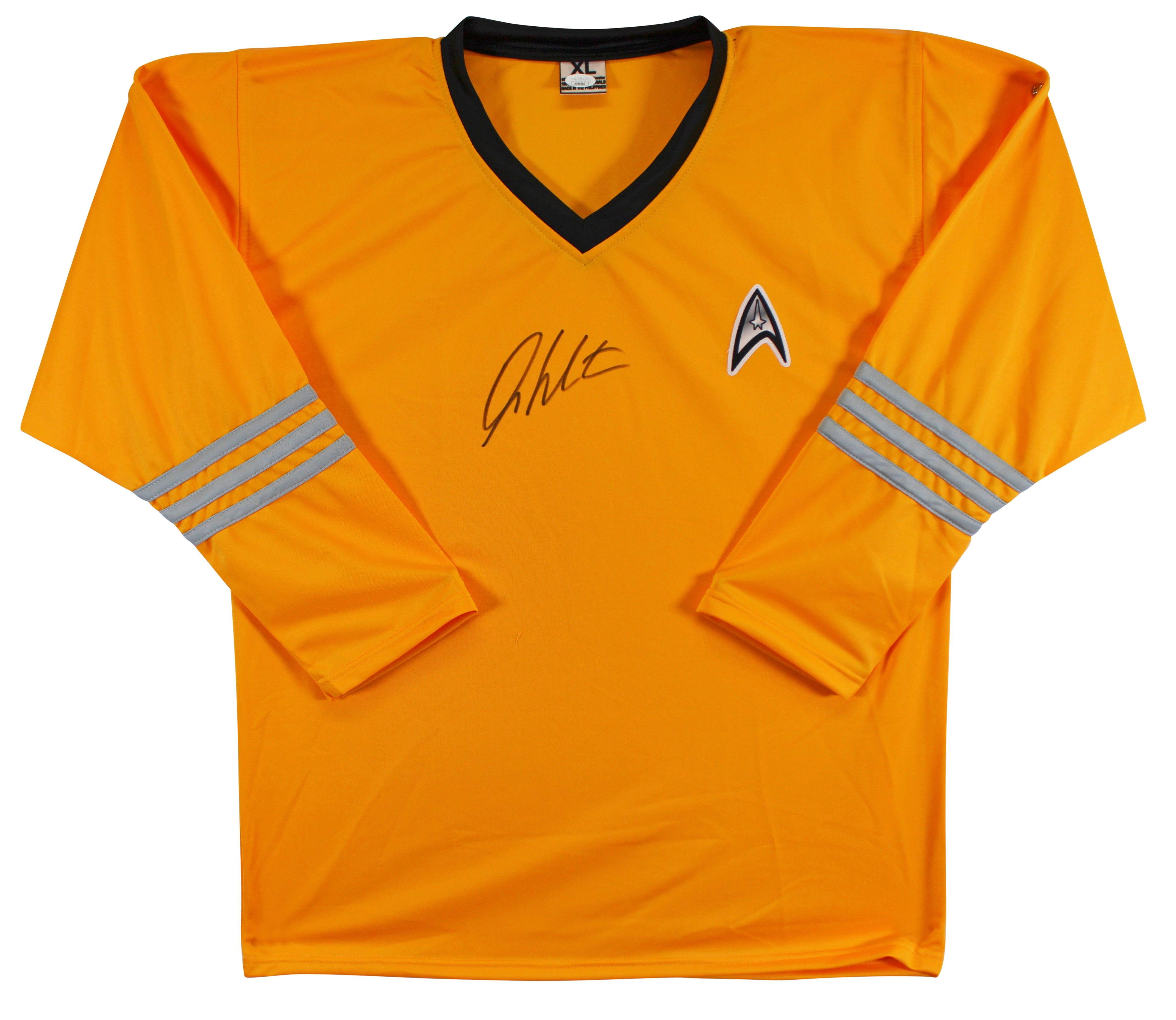 William Shatner Star Trek Authentic Signed Uniform Shirt JSA #AU66668