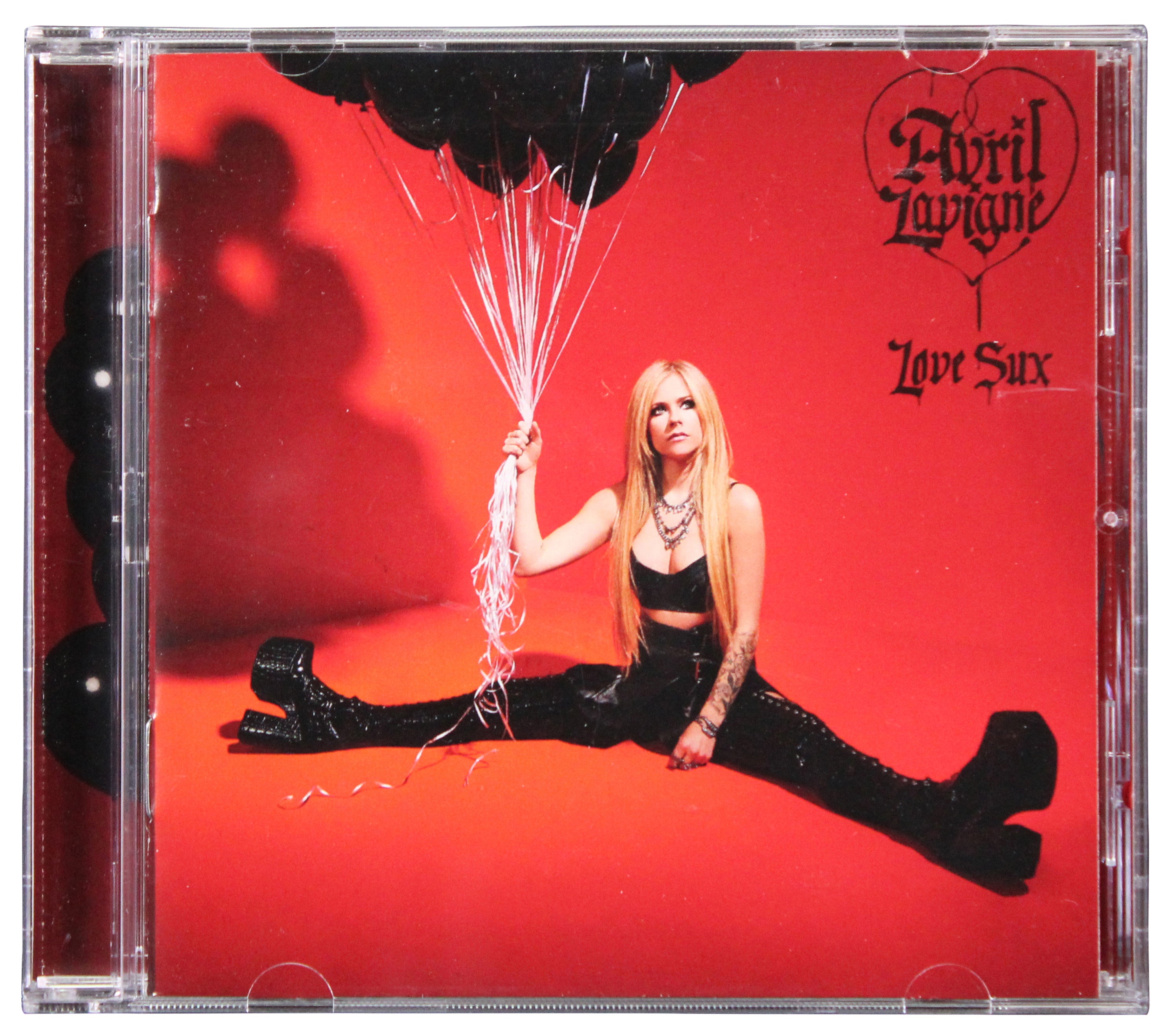 Avril Lavigne Authentic Signed Love Sux CD Insert w/ Disk BAS #BP33163