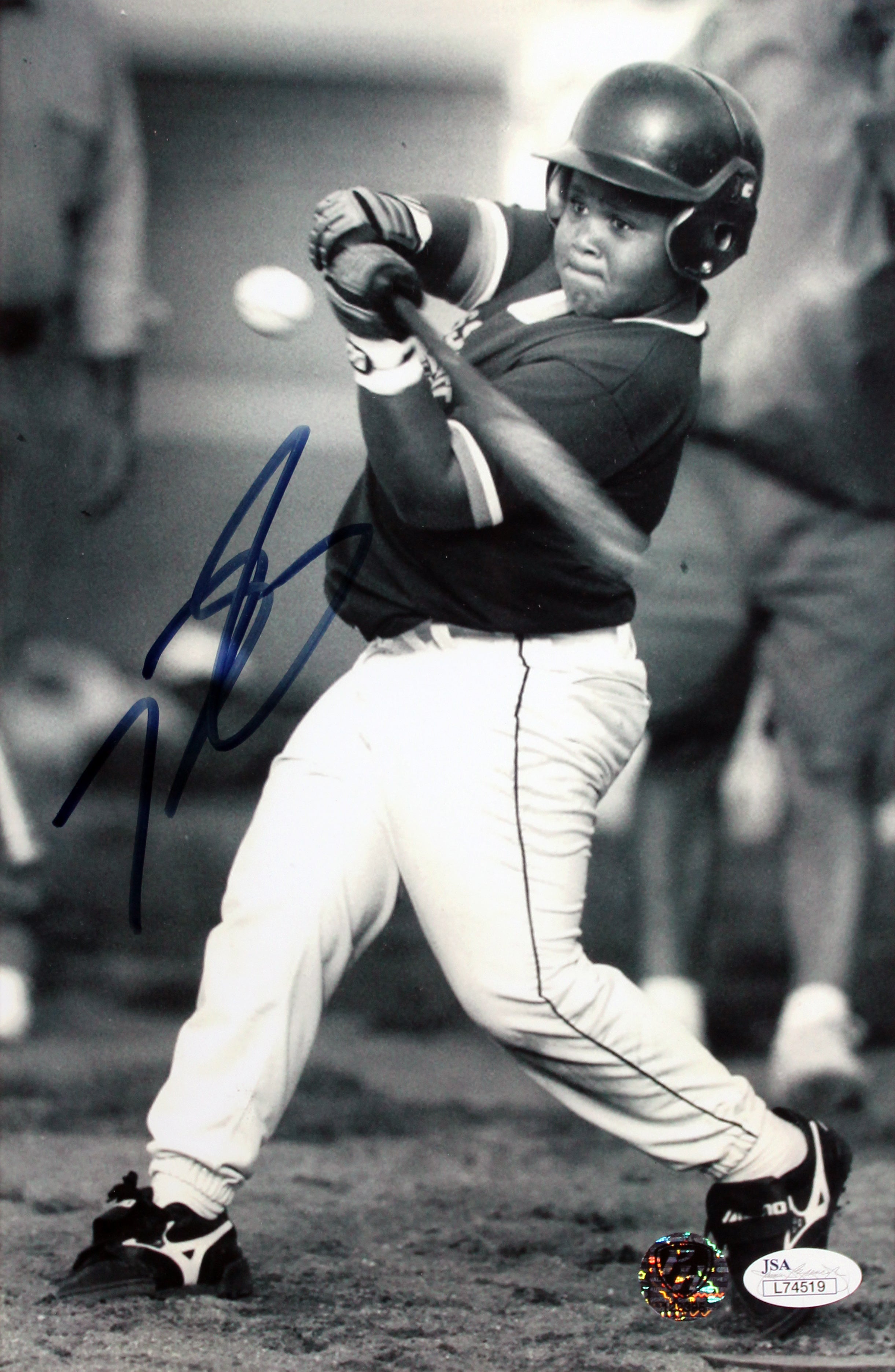 Rangers Prince Fielder Authentic Signed 8x10 Framed Vertical Photo JSA #L74519