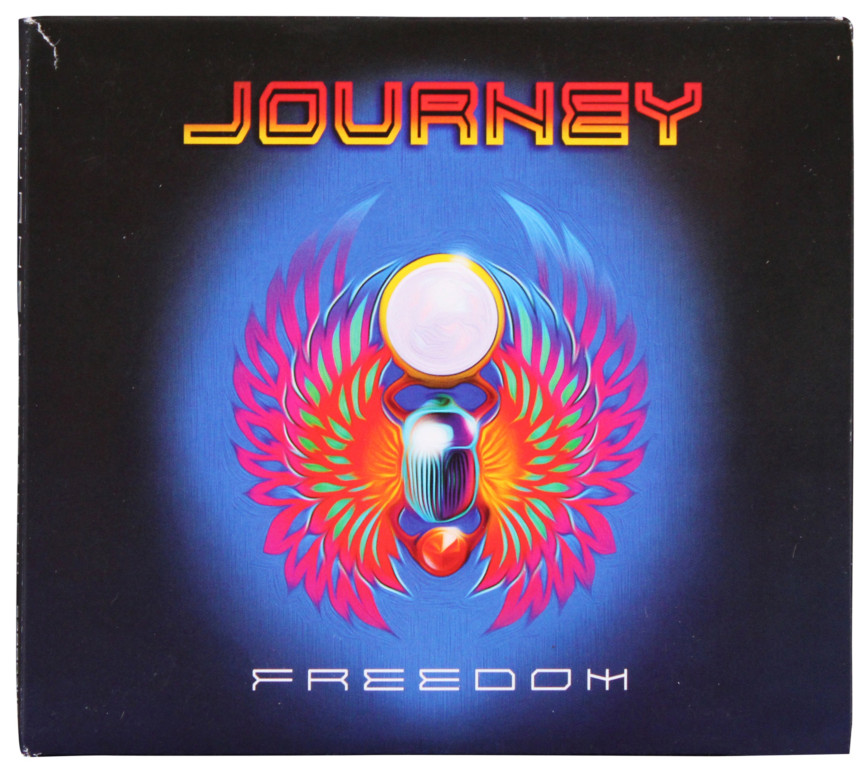 Journey (3) Schon, Cain & Pineda Signed Freedom CD Insert w/ Disk BAS #AE13373