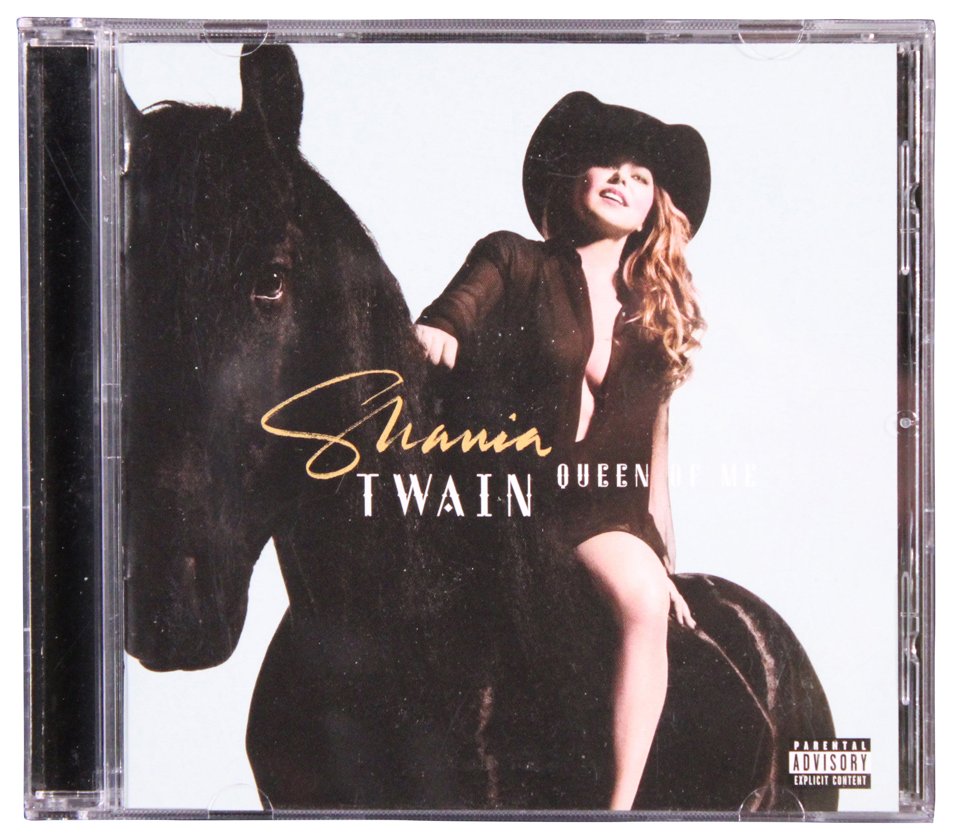 Shania Twain Authentic Signed Queen of Me CD Insert w/ Disk BAS #BP33169