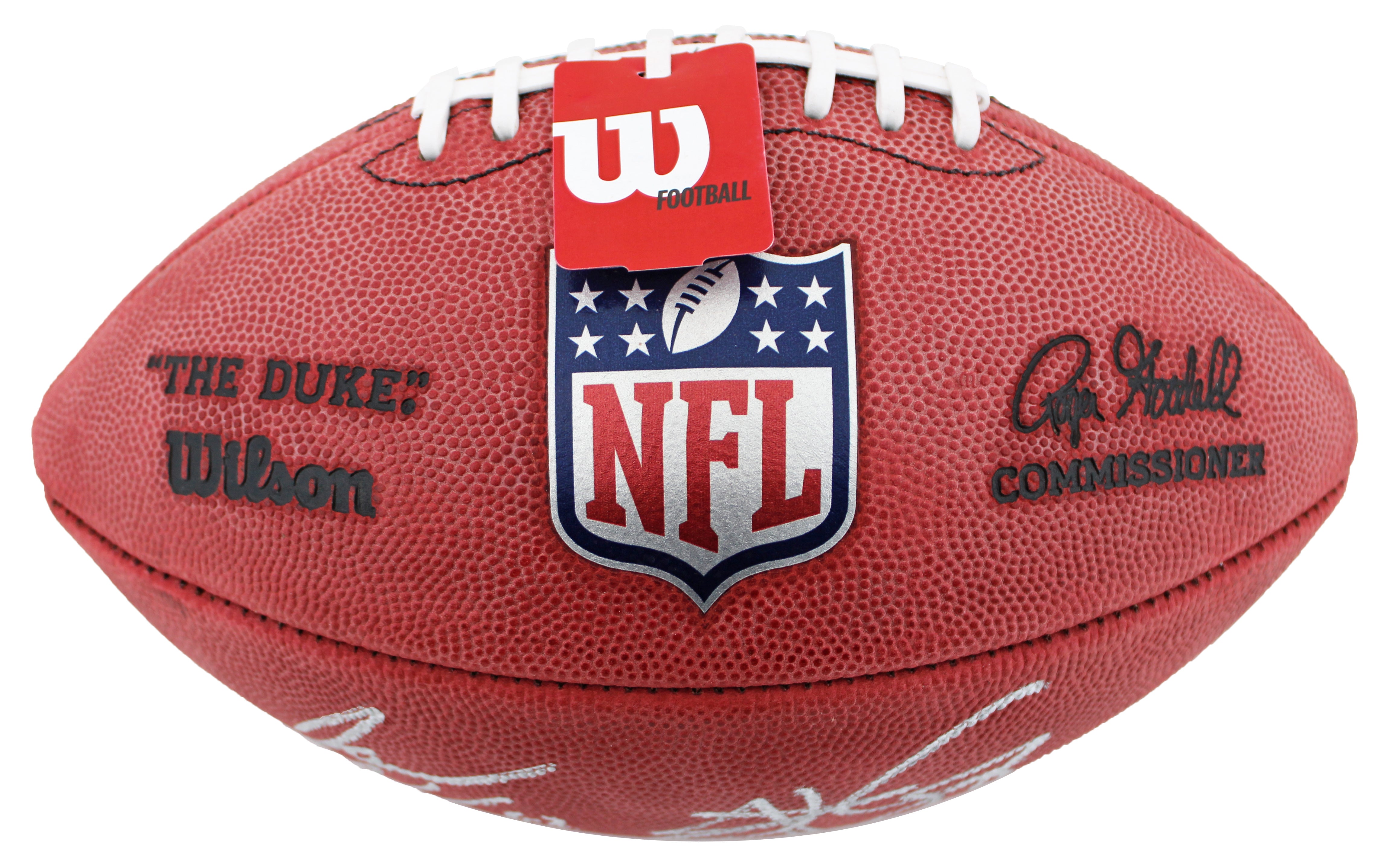 Travis Kelce & Jason Kelce "Kelce Bowl" Signed Official "Duke" Nfl Football BAS