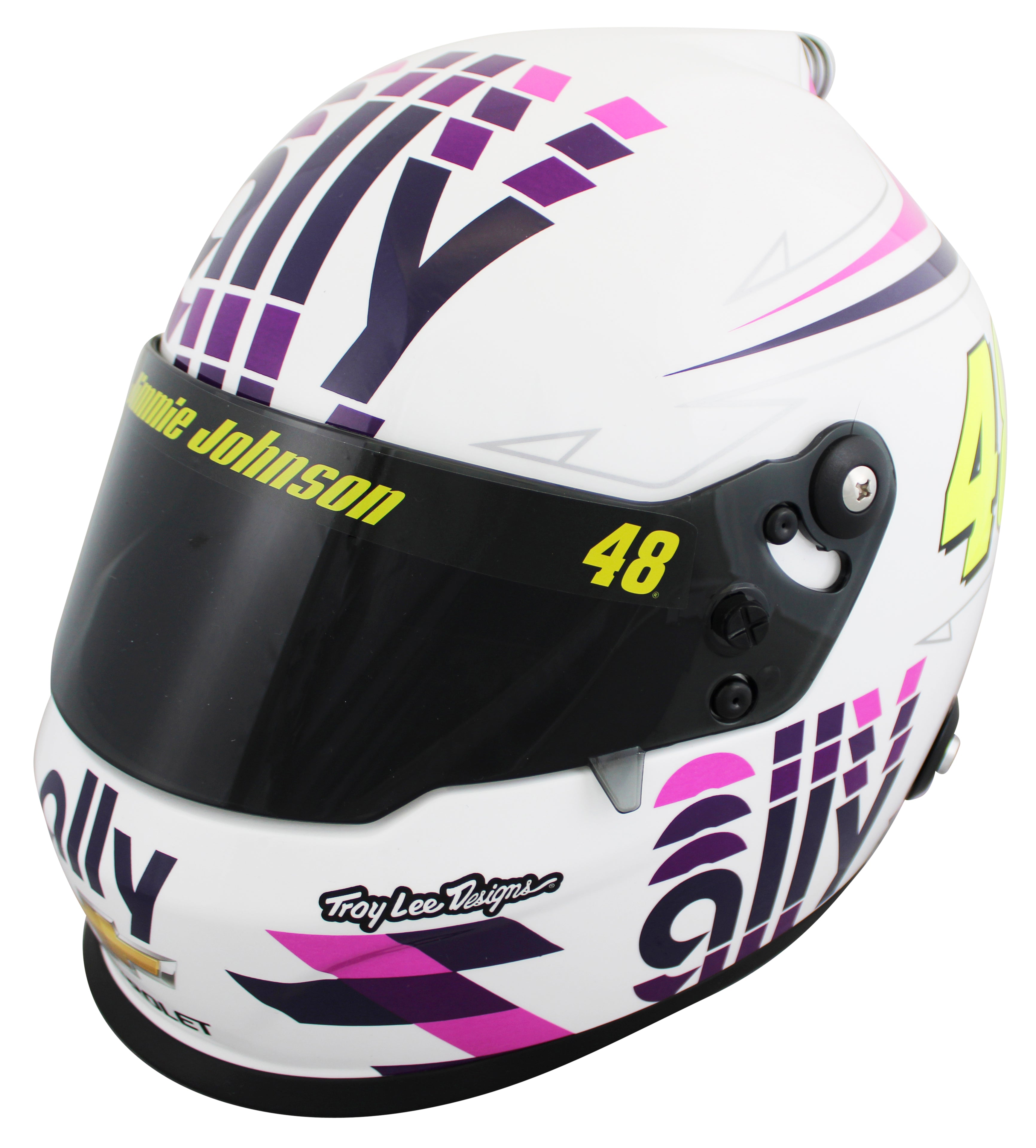 Jimmie Johnson Ally Official GM Licensed Replica Racing Helmet Un-signed