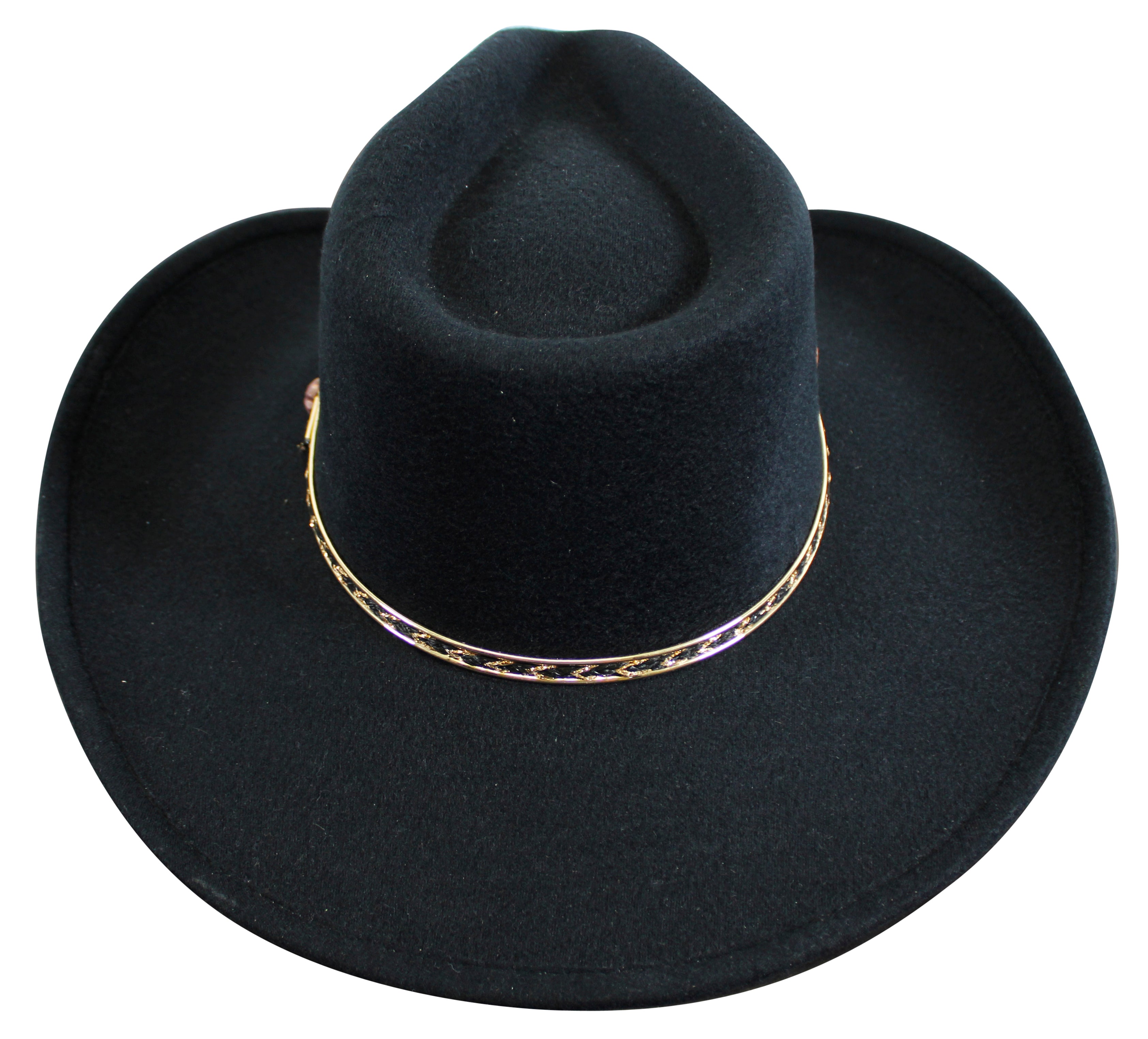 Chuck Norris Walker, Texas Ranger Authentic Signed Black Cowboy Hat JSA Wit