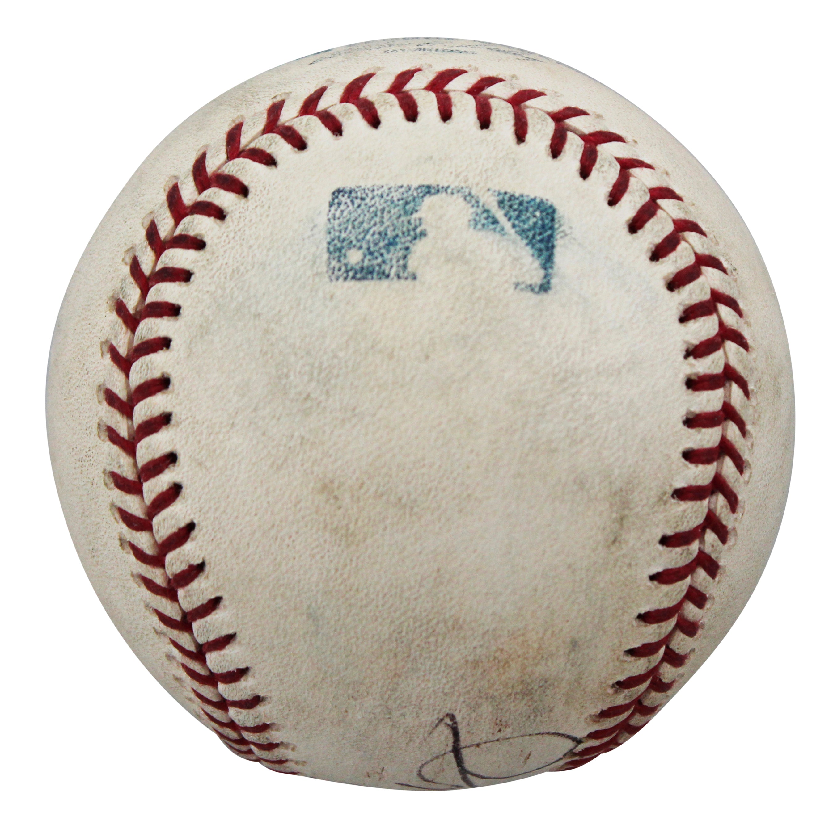 Guardians Sandy Alomar Jr. Signed Game Used Selig OML Baseball BAS #BV70331