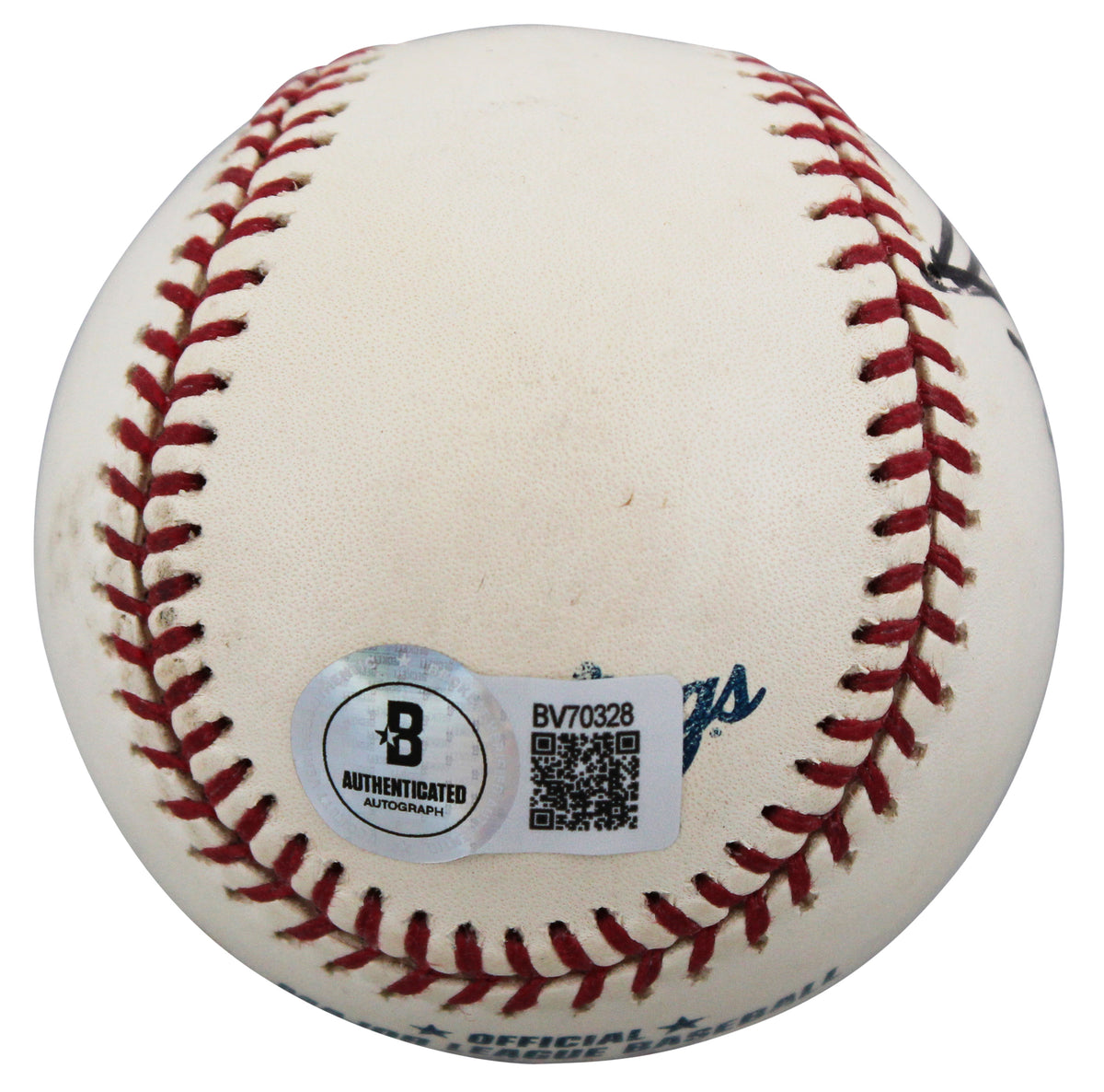 Red Sox Derek Lowe Authentic Signed Allen Selig OML Baseball BAS #BV70328