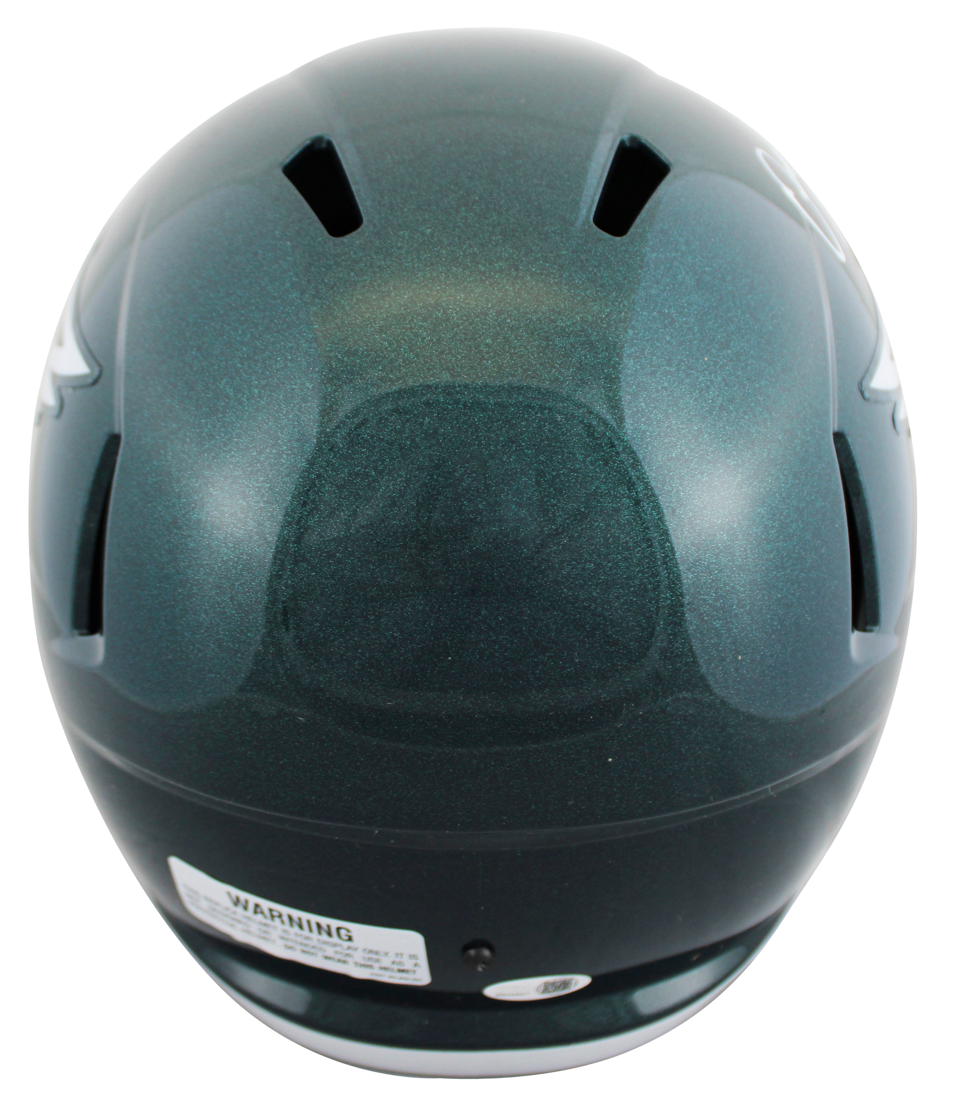 Eagles Quinyon Mitchell Signed Full Size Speed Rep Helmet W/ Case JSA Witnessed