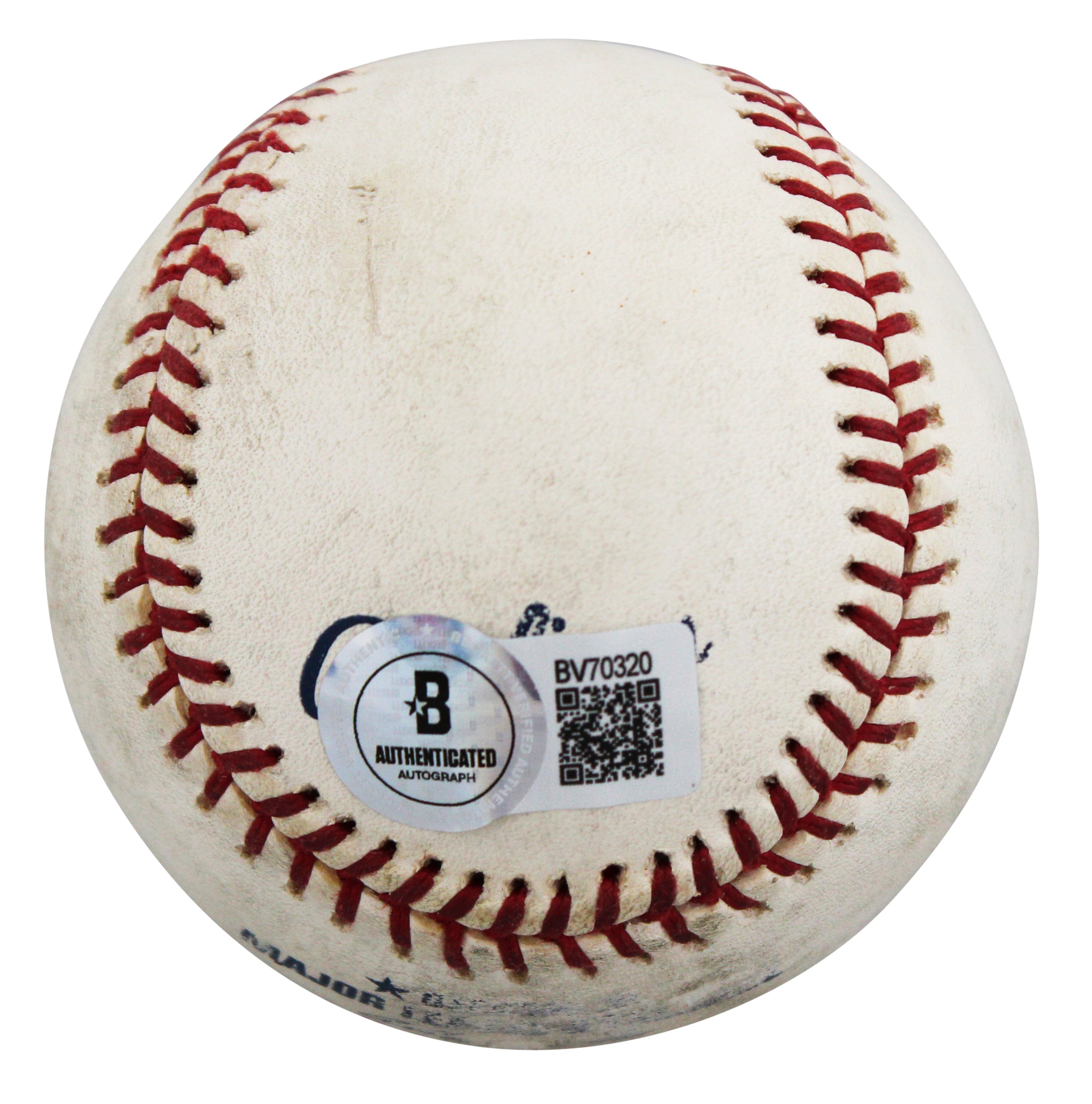 Athletics Bob Welch "1990 Cy Young" Signed Game Used Selig Baseball BAS #BV70320