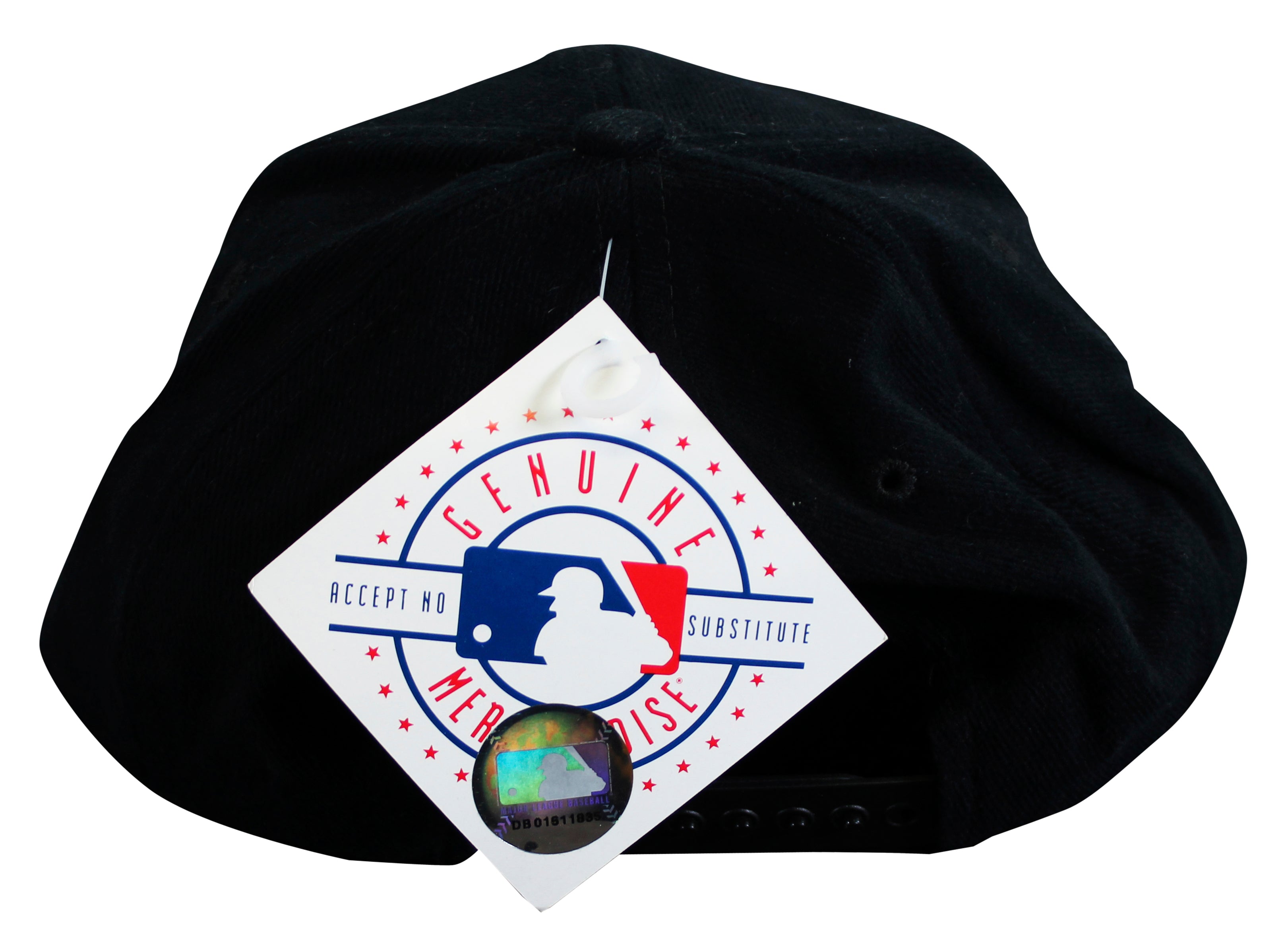 Rays Jim Morris "The Rookie" Authentic Signed Black Snapback Baseball Hat BAS 1