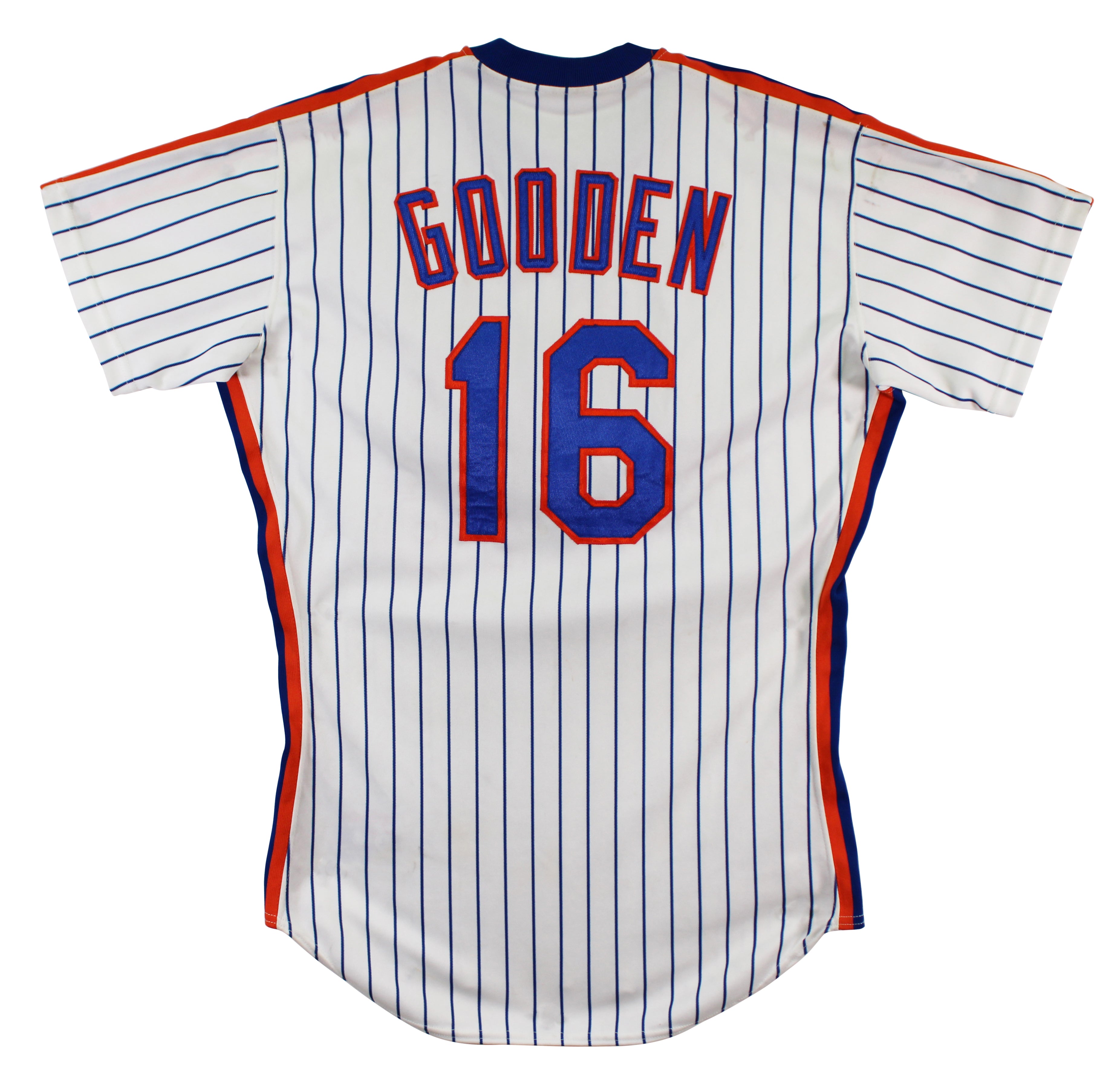 Mets Dwight Gooden Signed 1990 Game Worn Rawlings Jersey Sports Investors & BAS
