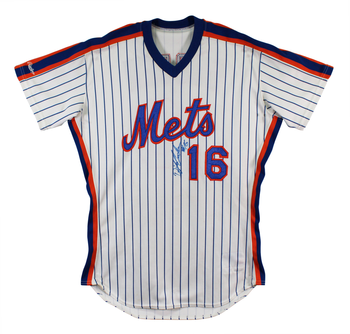 Mets Dwight Gooden Signed 1990 Game Worn Rawlings Jersey Sports Investors & BAS