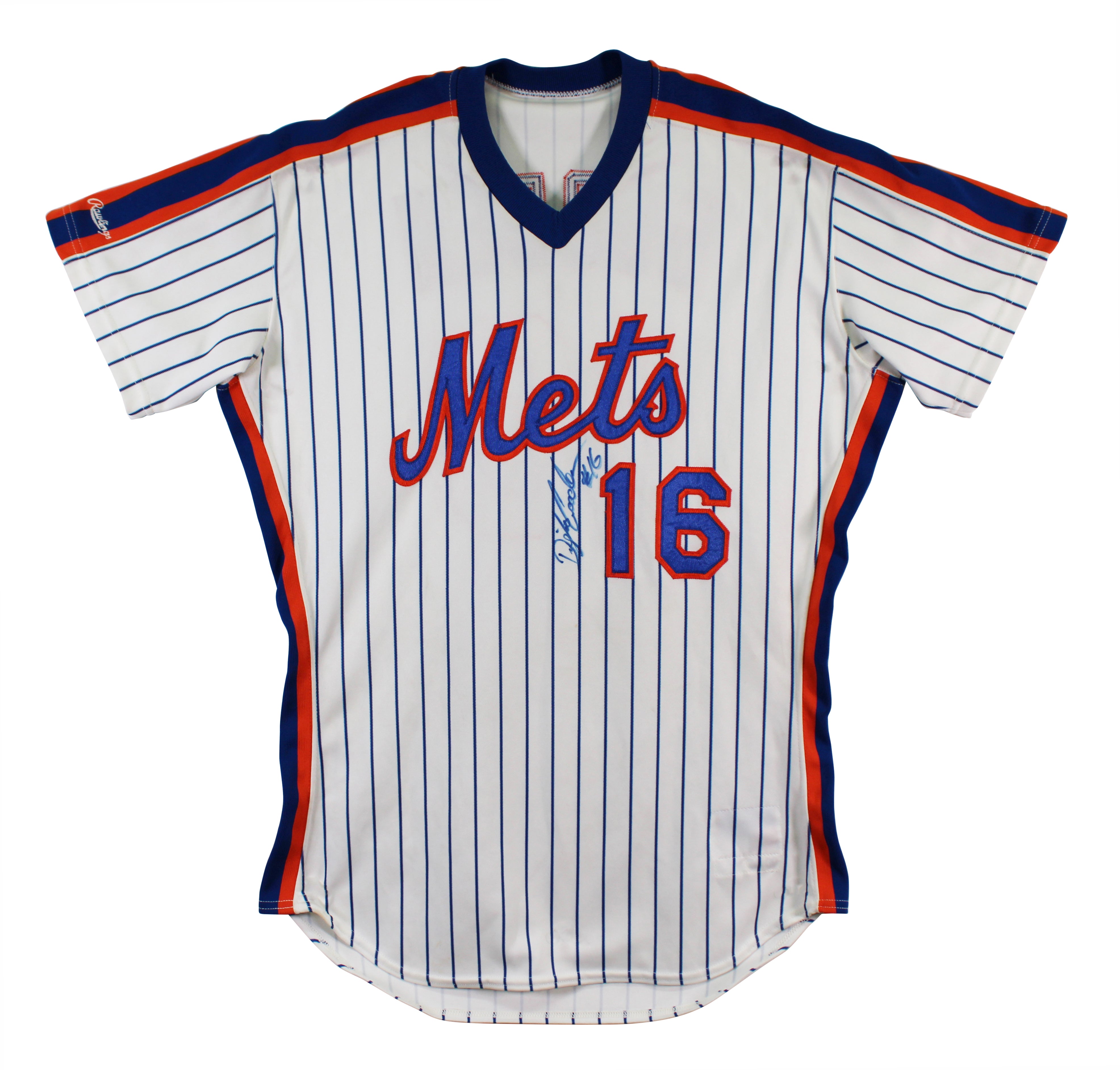 Mets Dwight Gooden Signed 1990 Game Worn Rawlings Jersey Sports Investors & BAS