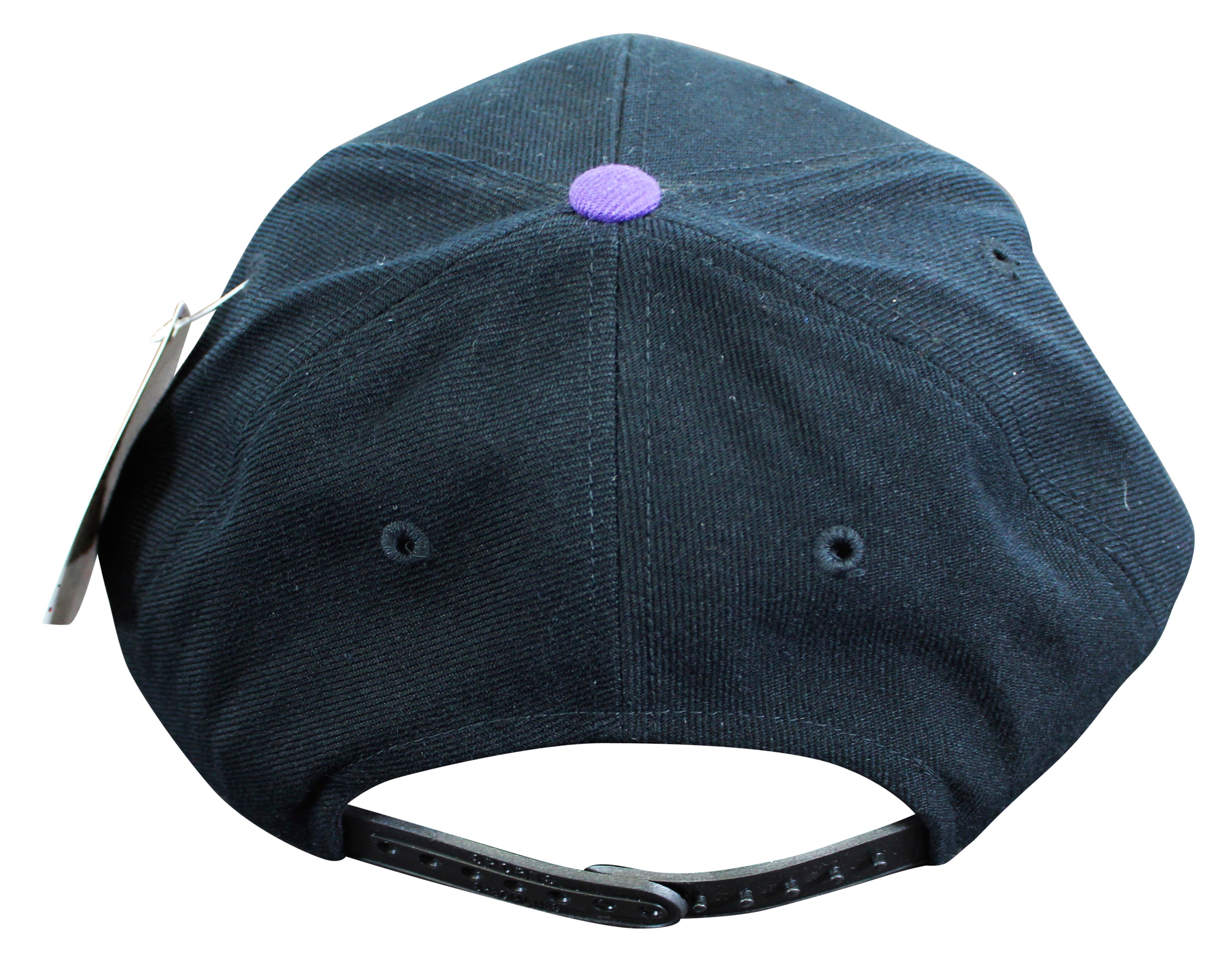 Rays Jim Morris "The Rookie" Authentic Signed Black Snapback Baseball Hat BAS 3
