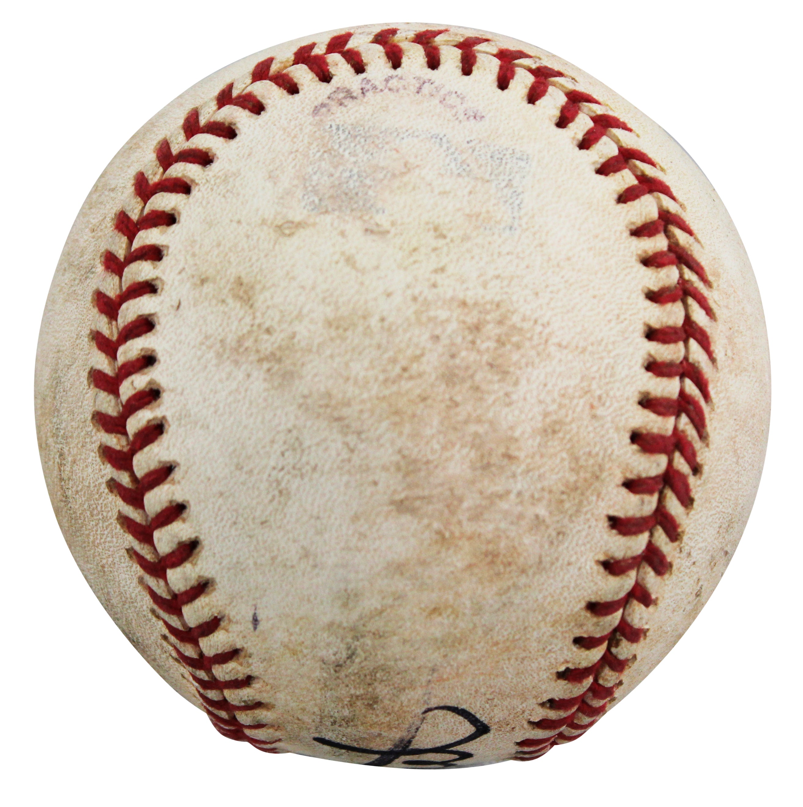 Brewers Ben Sheets Authentic Signed Game Used Selig OML Baseball BAS #BV70306