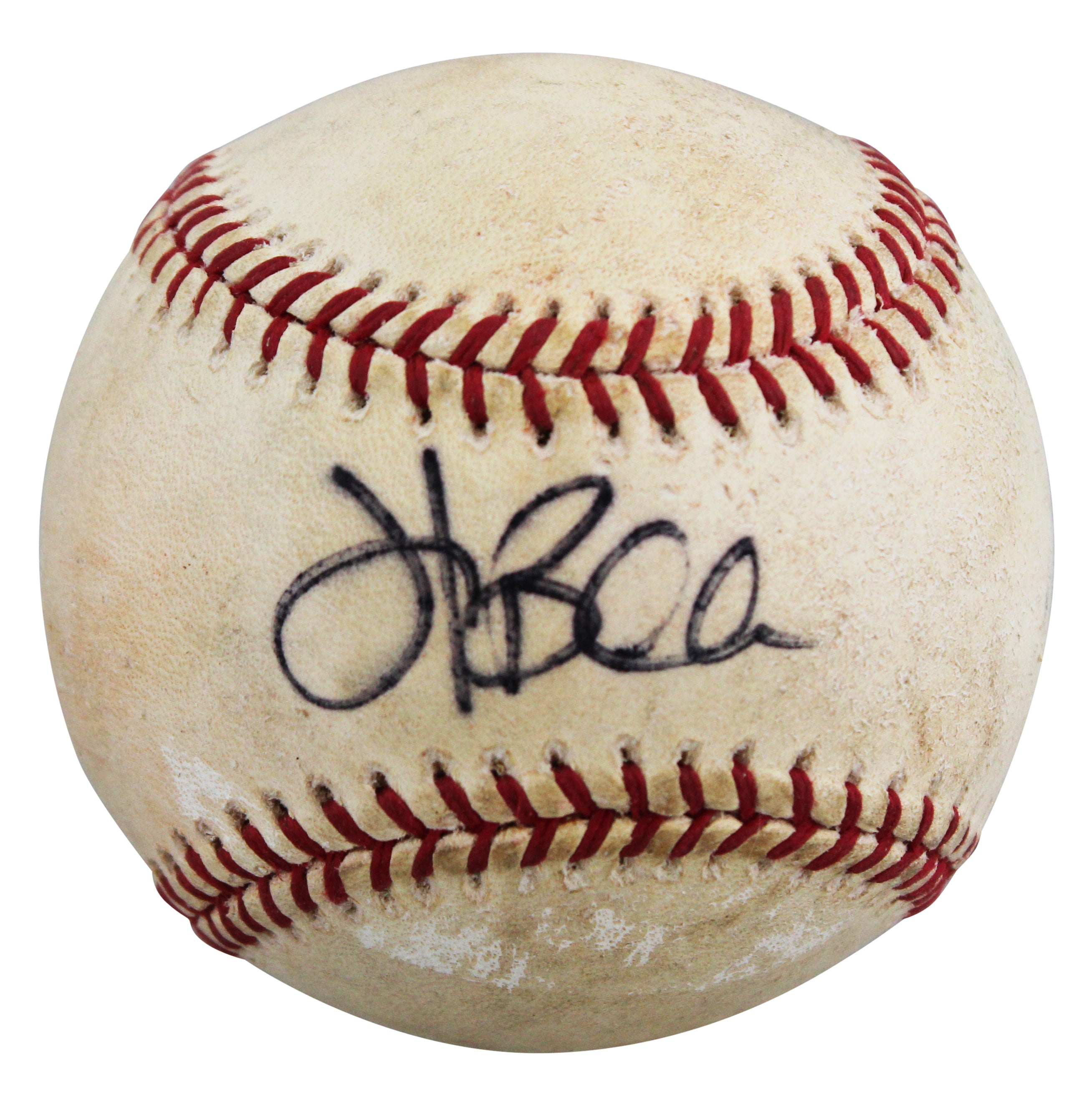 Rangers Hank Blalock Authentic Signed Game Used Selig OML Baseball BAS #BV70308