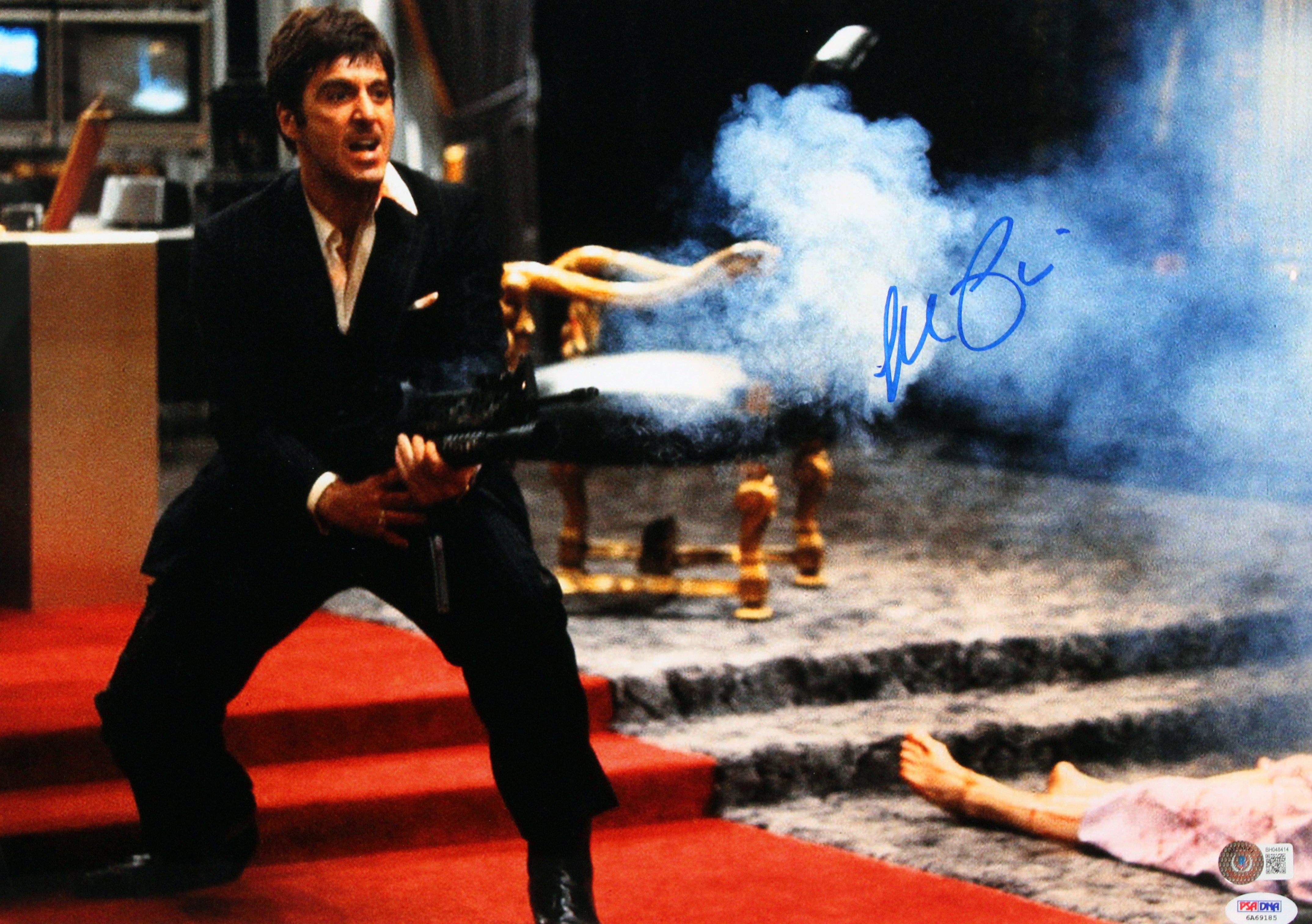 Al Pacino Scarface Authentic Signed 16x20 Framed Photo Autographed PSA/DNA Itp