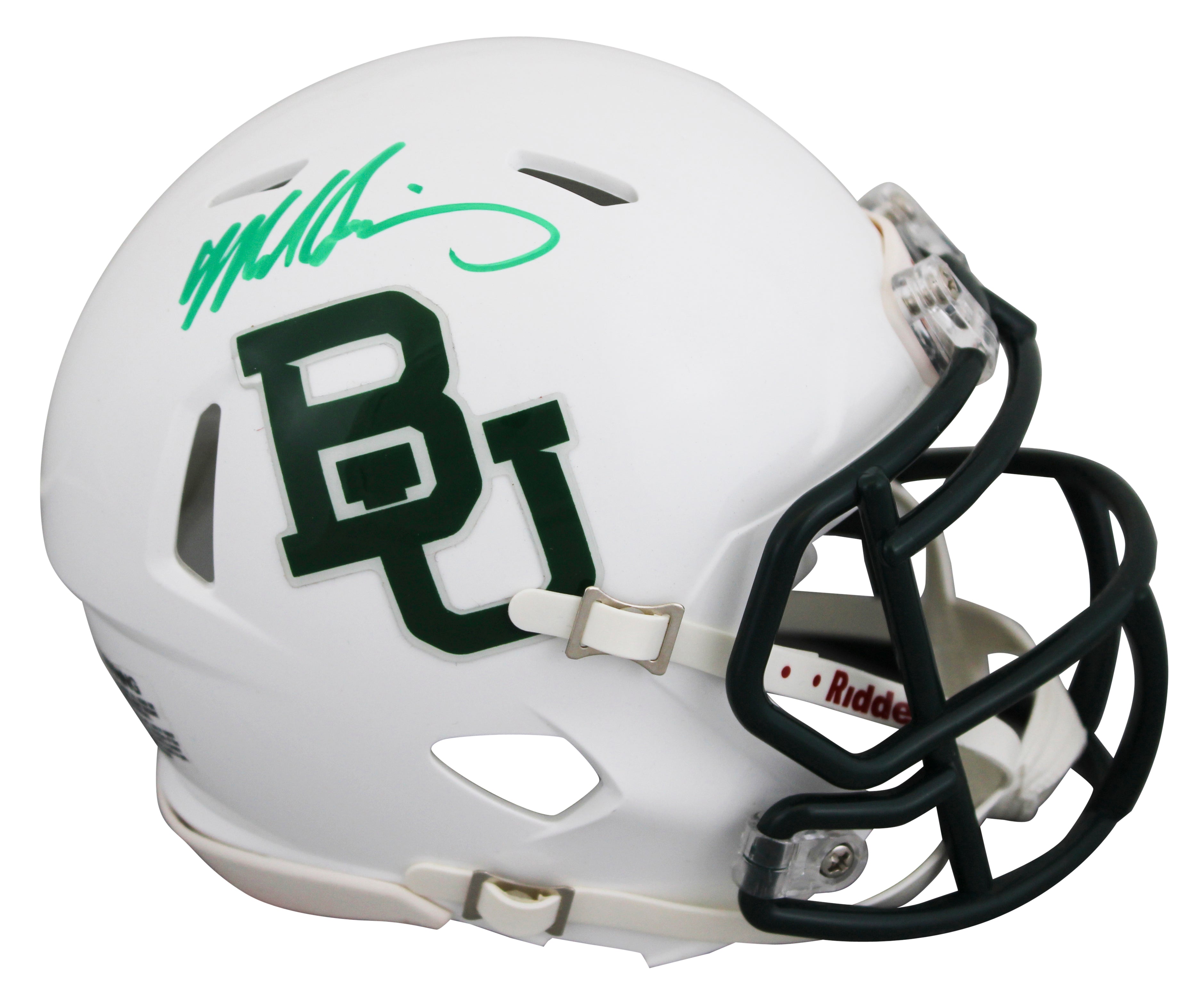 Baylor Mike Singletary Authentic Signed Speed Mini Helmet JSA Wit #WA309012